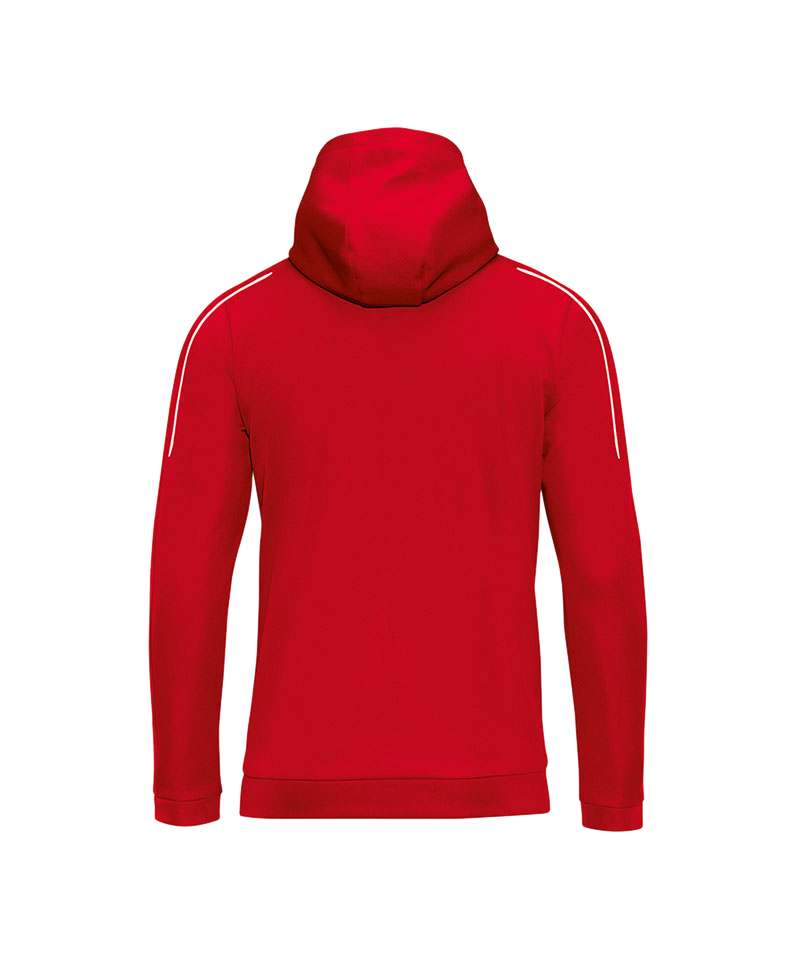 JAKO Classico Kapuzenjacke Rot F01 - rot