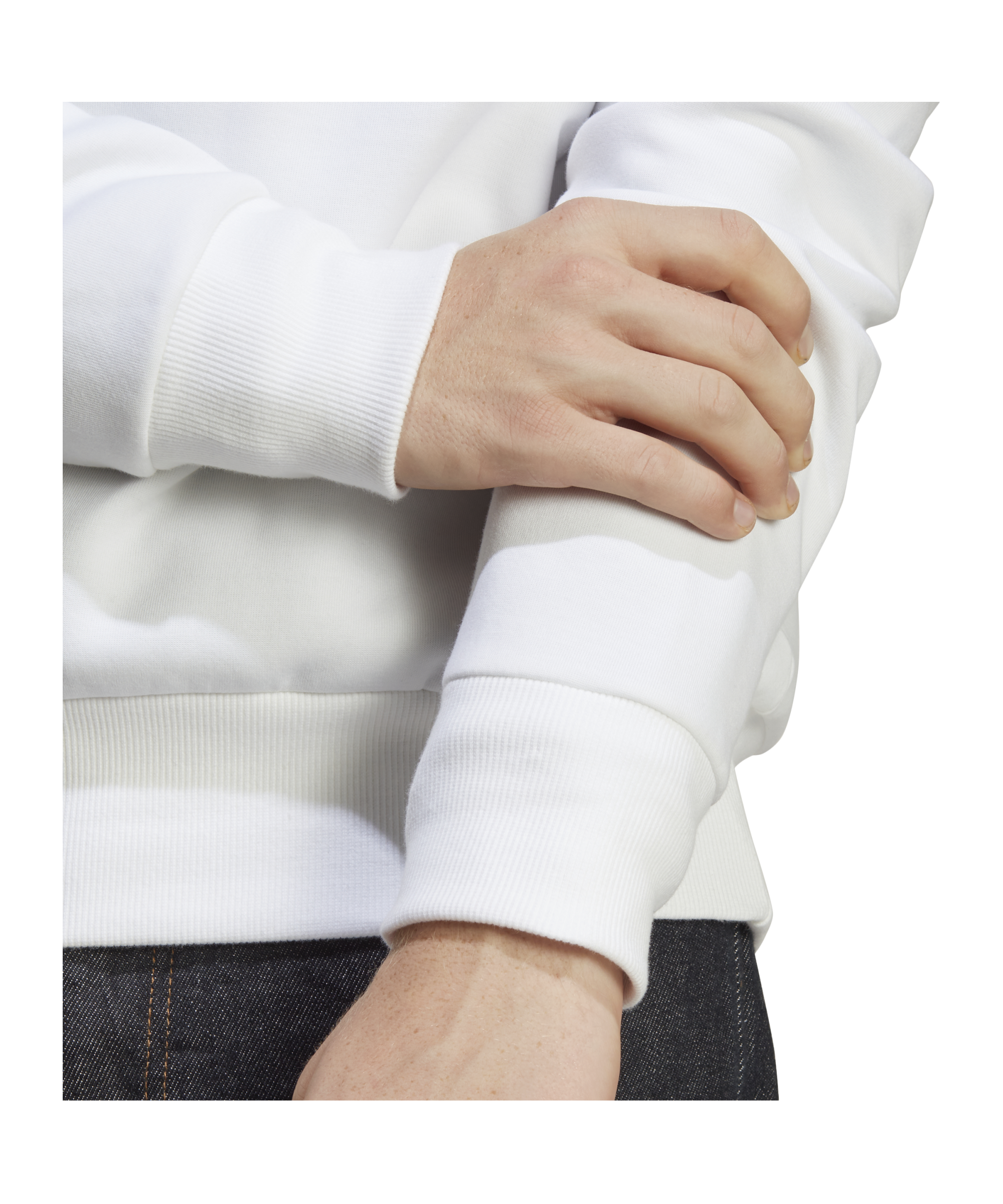 adidas Future Icons Badge of Sport Hoodie White - weiss