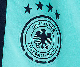 Federation logo printed on short