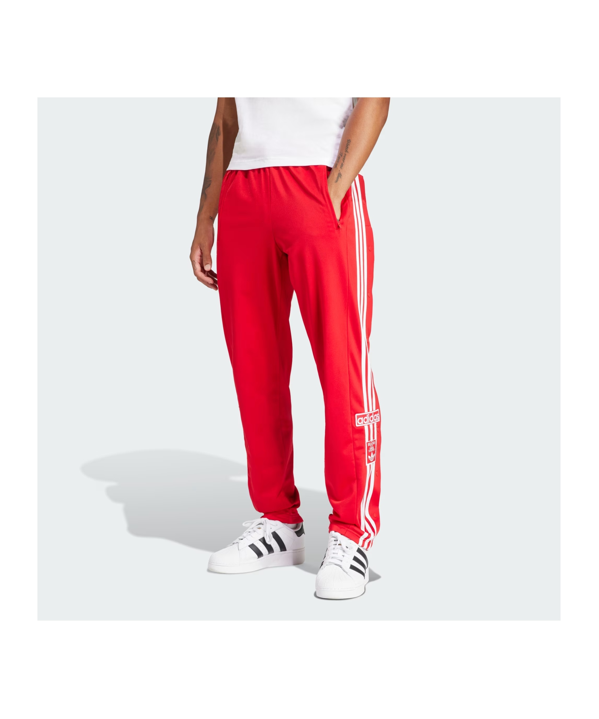 adidas Originals Adicolor Adibreak Jogginghose Rot - rot