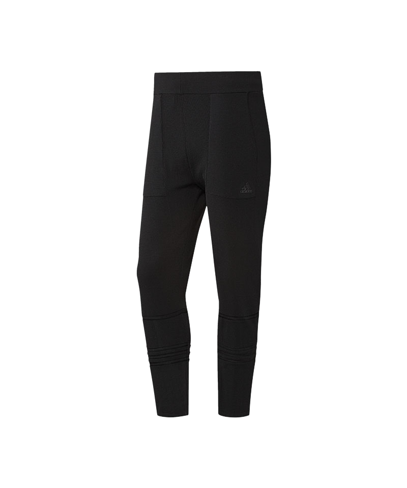 adidas Originals Icon Knit Hose lang Schwarz - schwarz