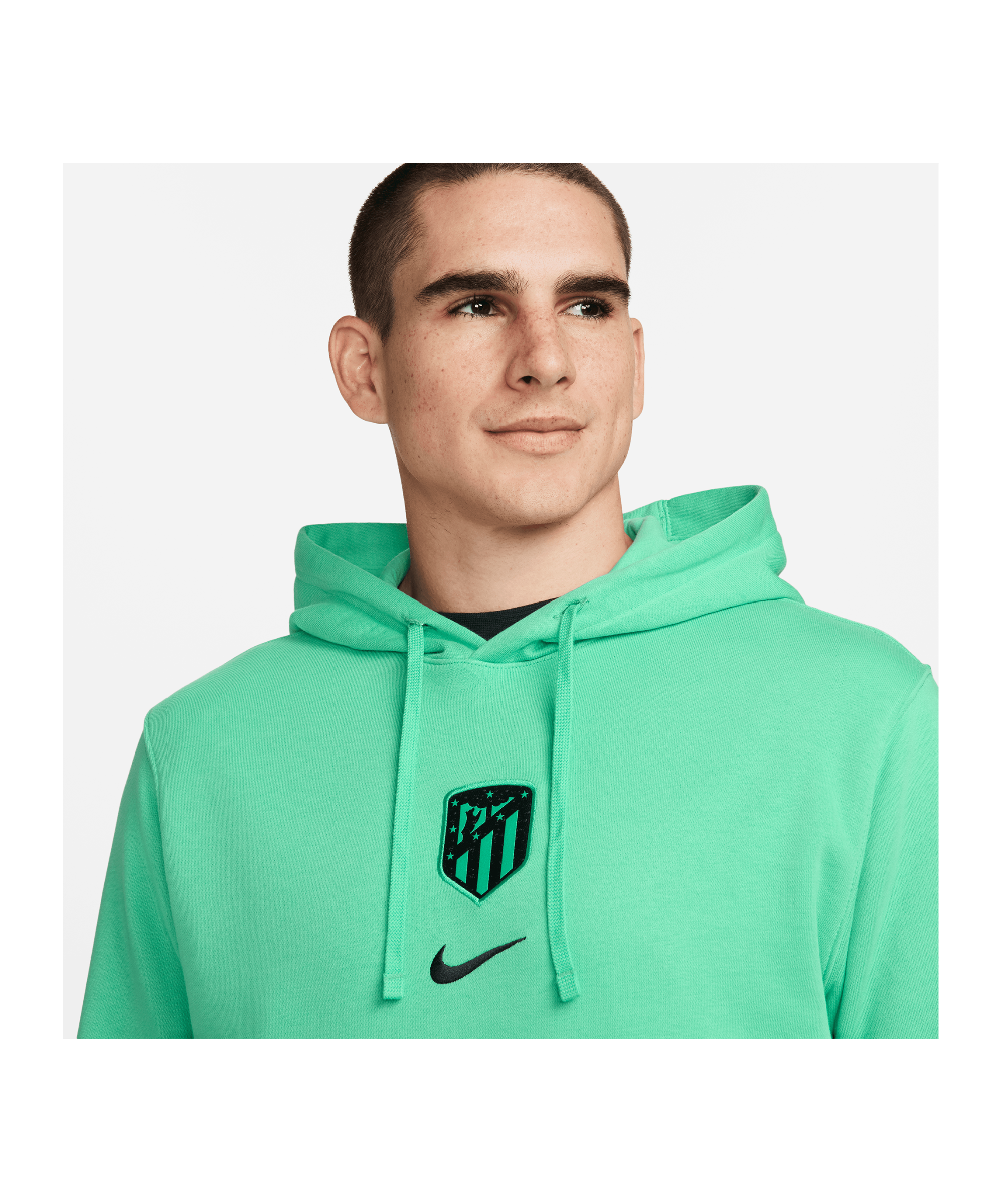Nike Atletico Madrid Hoody Grün F363 - gruen