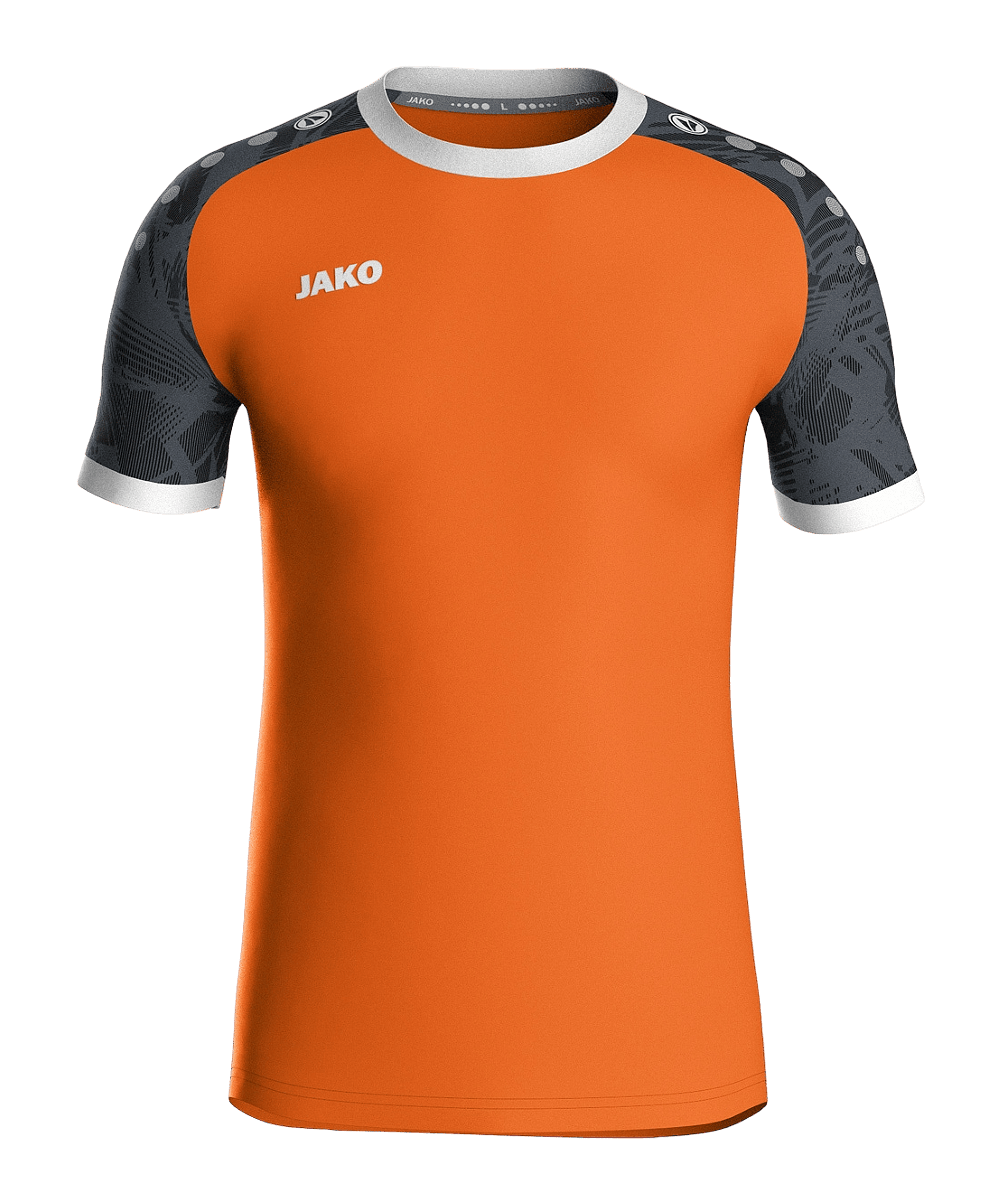 JAKO Iconic Trikot Orange Schwarz F351 - orange