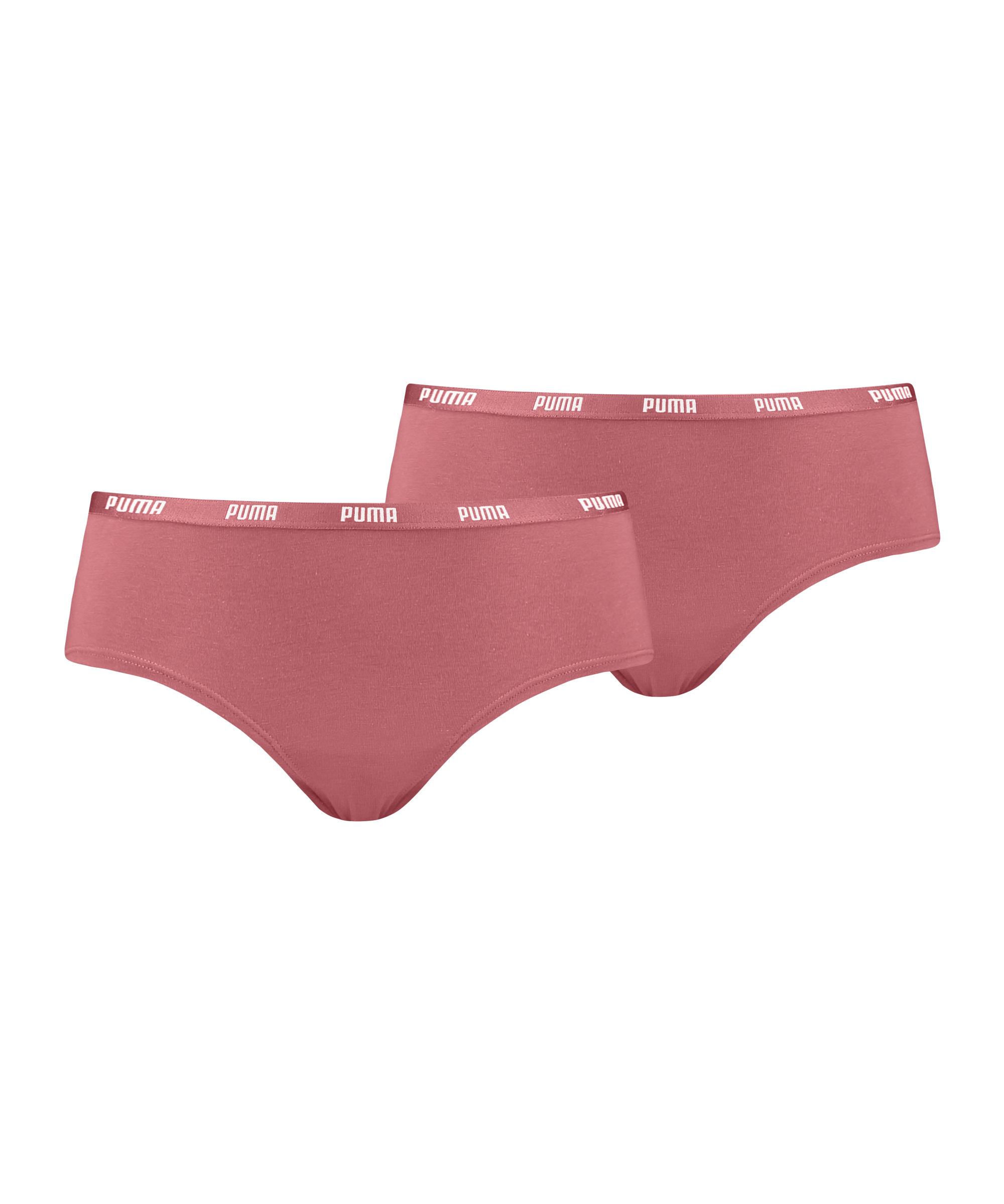 PUMA Iconic Hipster 2er Pack Damen Rot F015 - rot