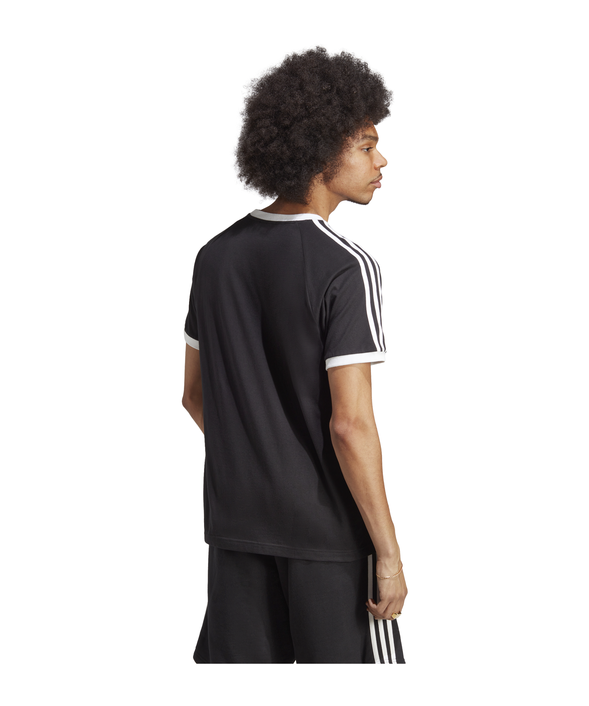 adidas Originals Adicolor Classics 3-Stripes Tee Black - schwarz