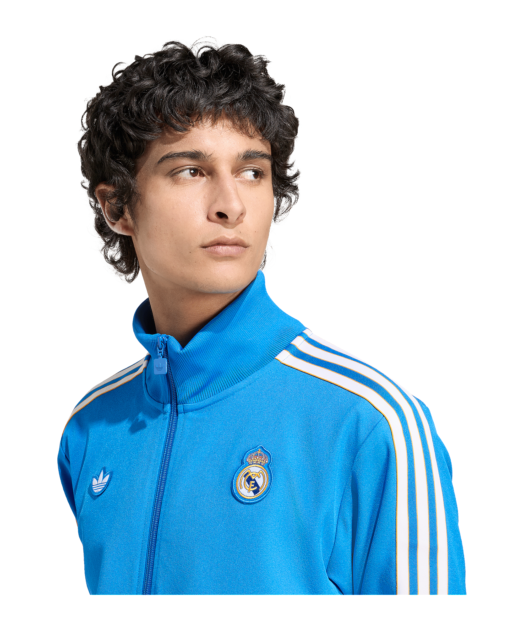 adidas Real Madrid Icon Track Sweatshirt Blau - blau