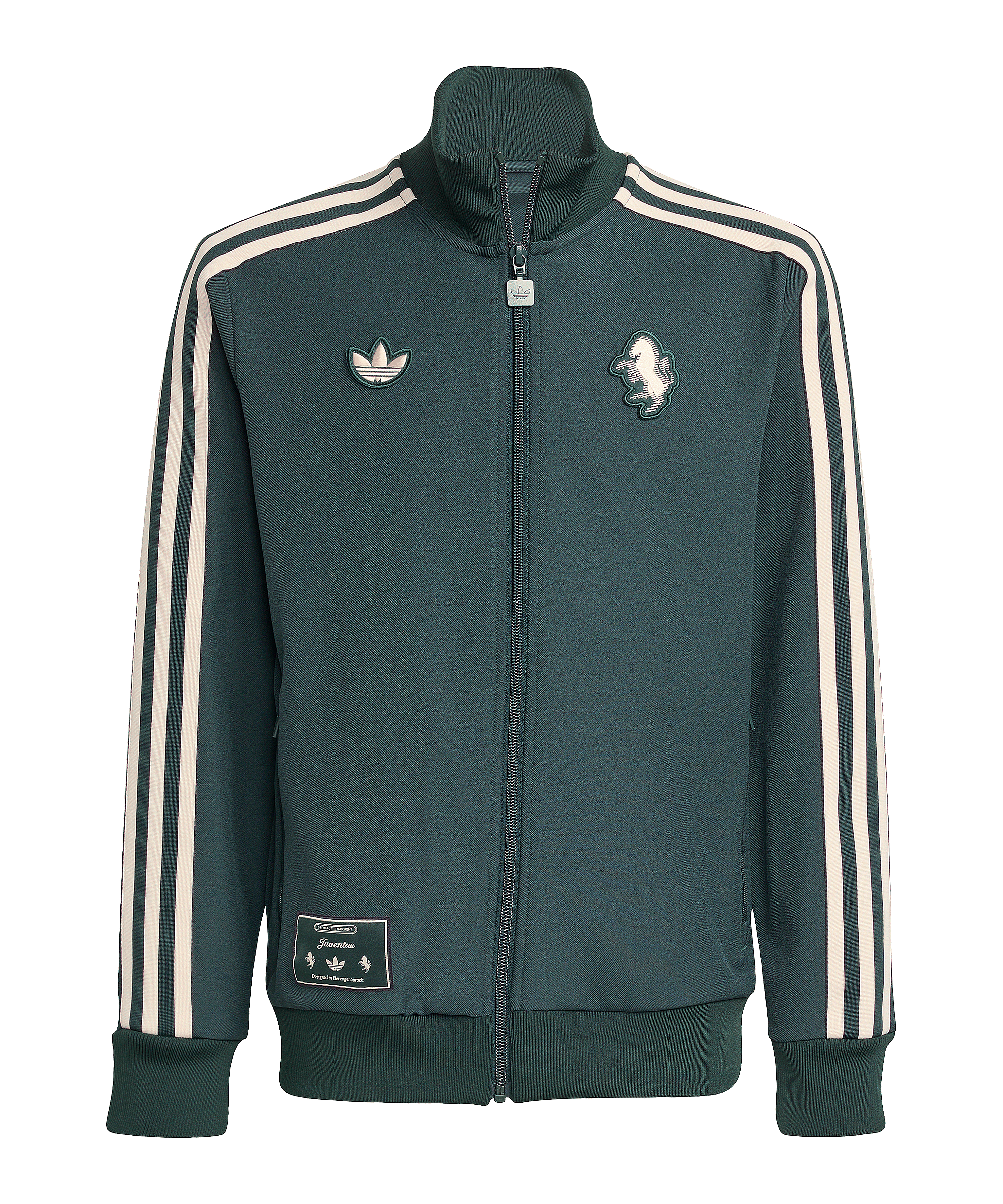 adidas Juventus Turin Icon Track Sweatshirt Kids Grün - gruen
