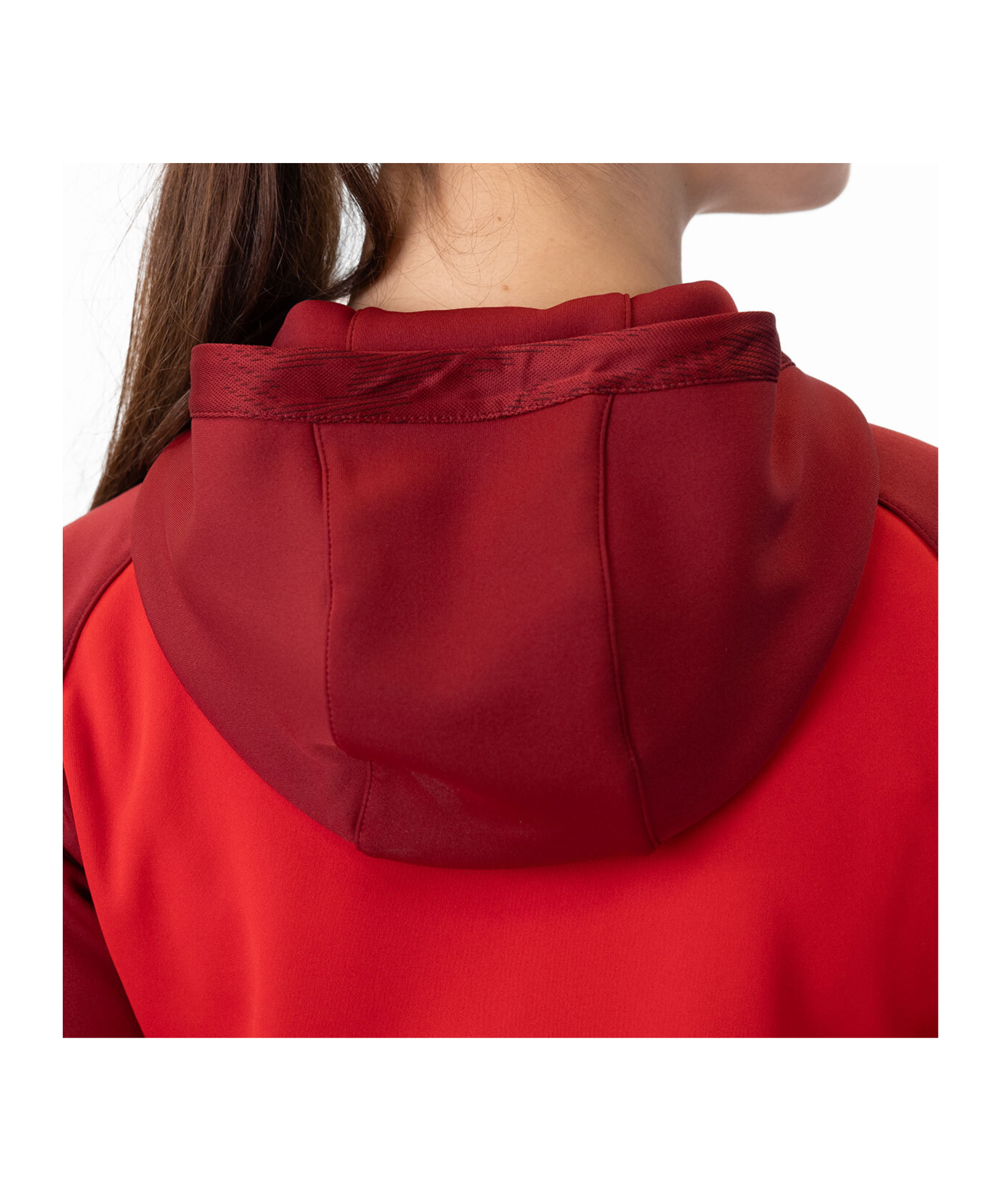 JAKO Iconic Kapuzenjacke Damen Rot F103 - rot