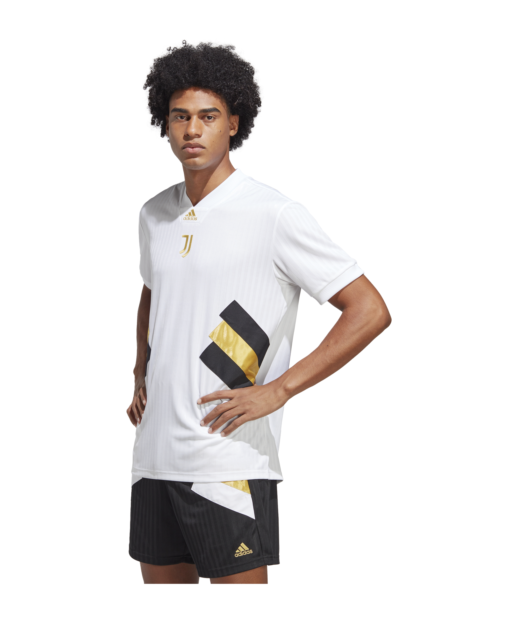 adidas Juventus Turin Icon Trikot Weiss - weiss