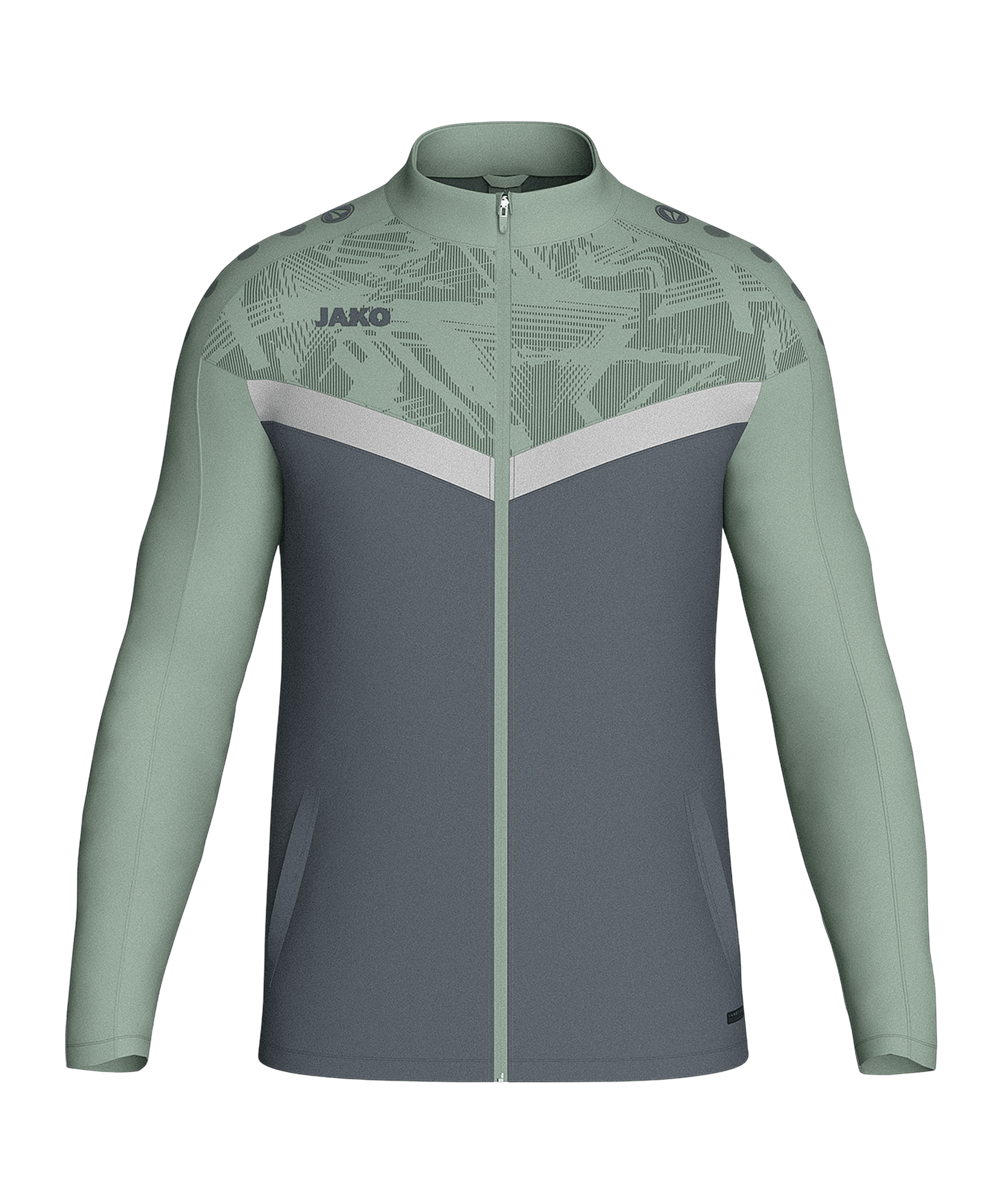 JAKO Iconic Jacke Kids Grau F852 - grau