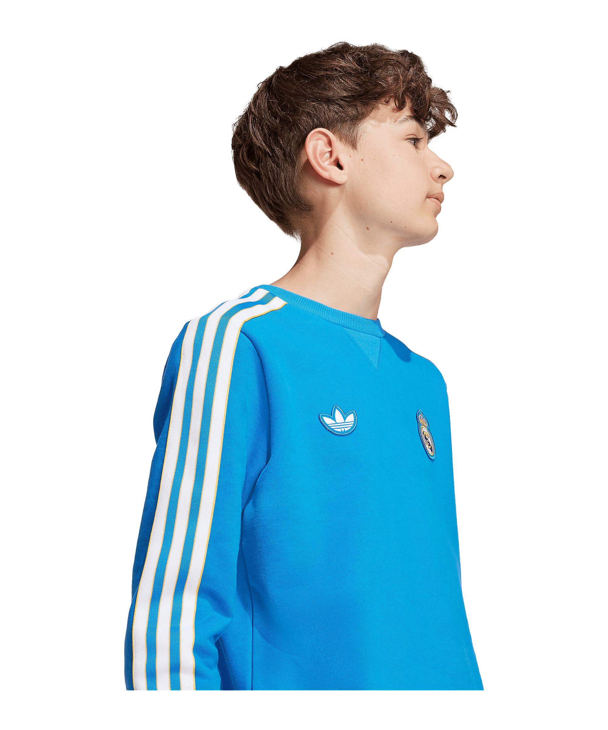 adidas Real Madrid Icon Sweatshirt Kids Blau - blau