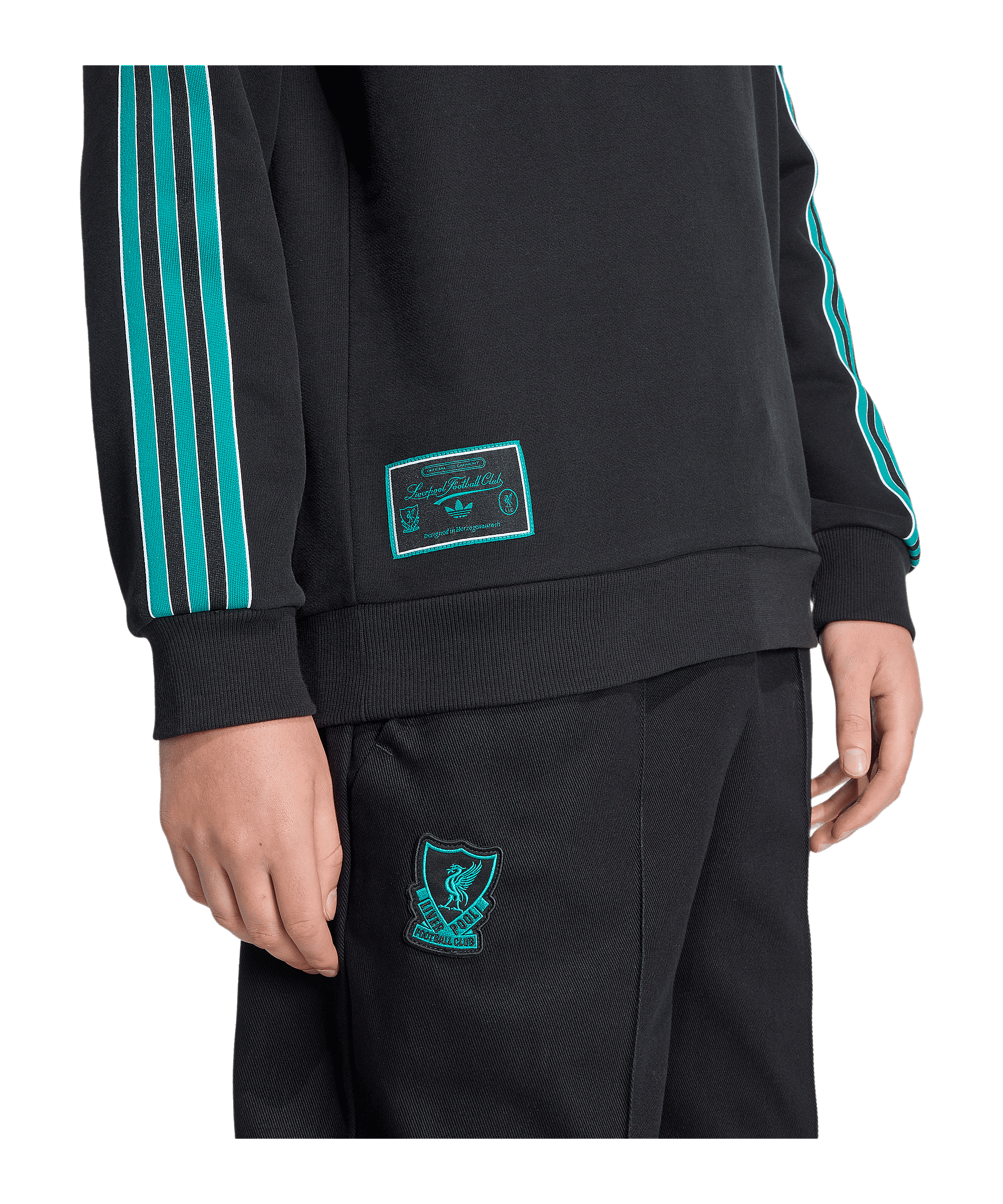 adidas FC Liverpool Icon Sweatshirt Schwarz - schwarz