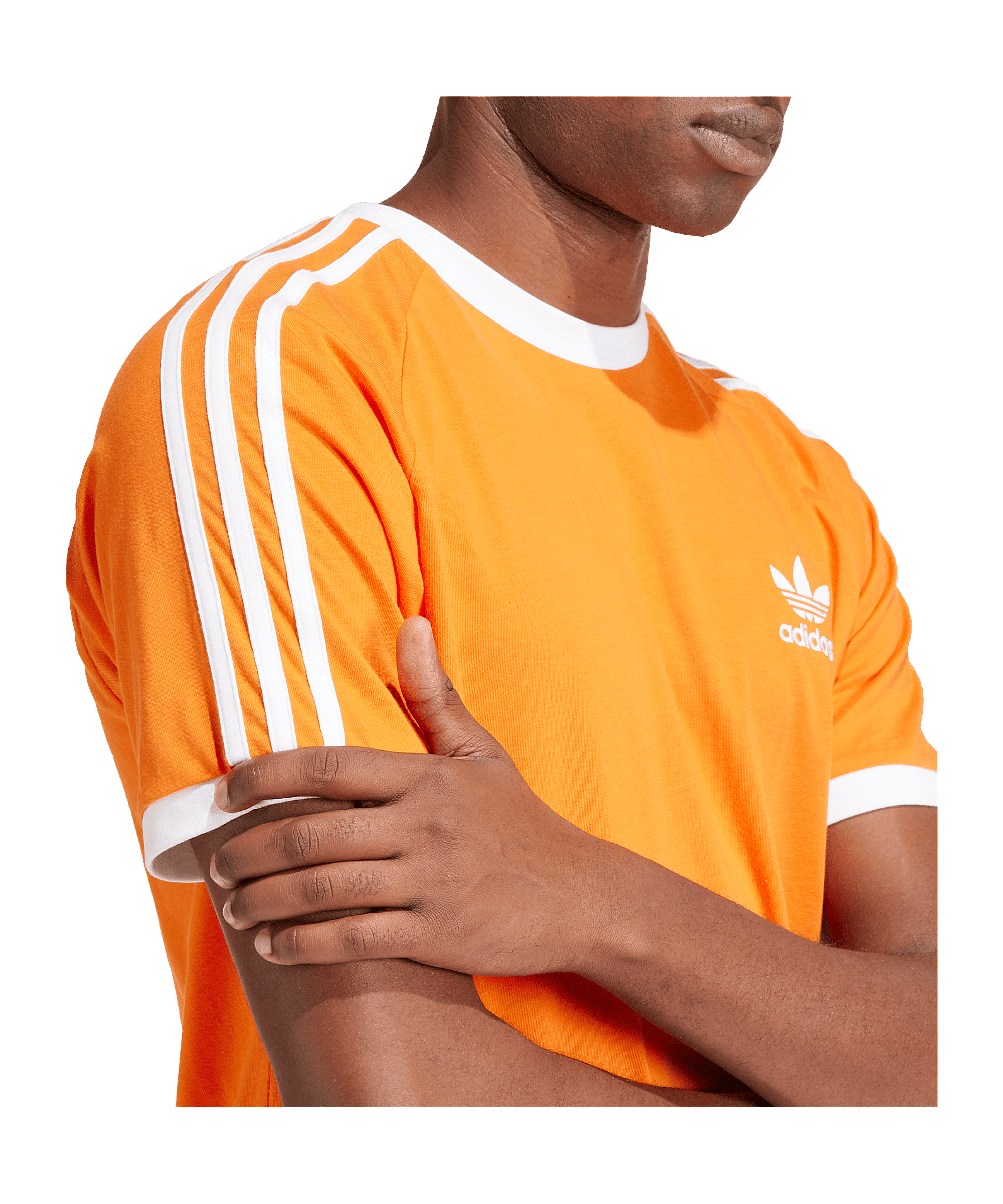 adidas Originals Adicolor 3-Stripes T-Shirt Orange - orange