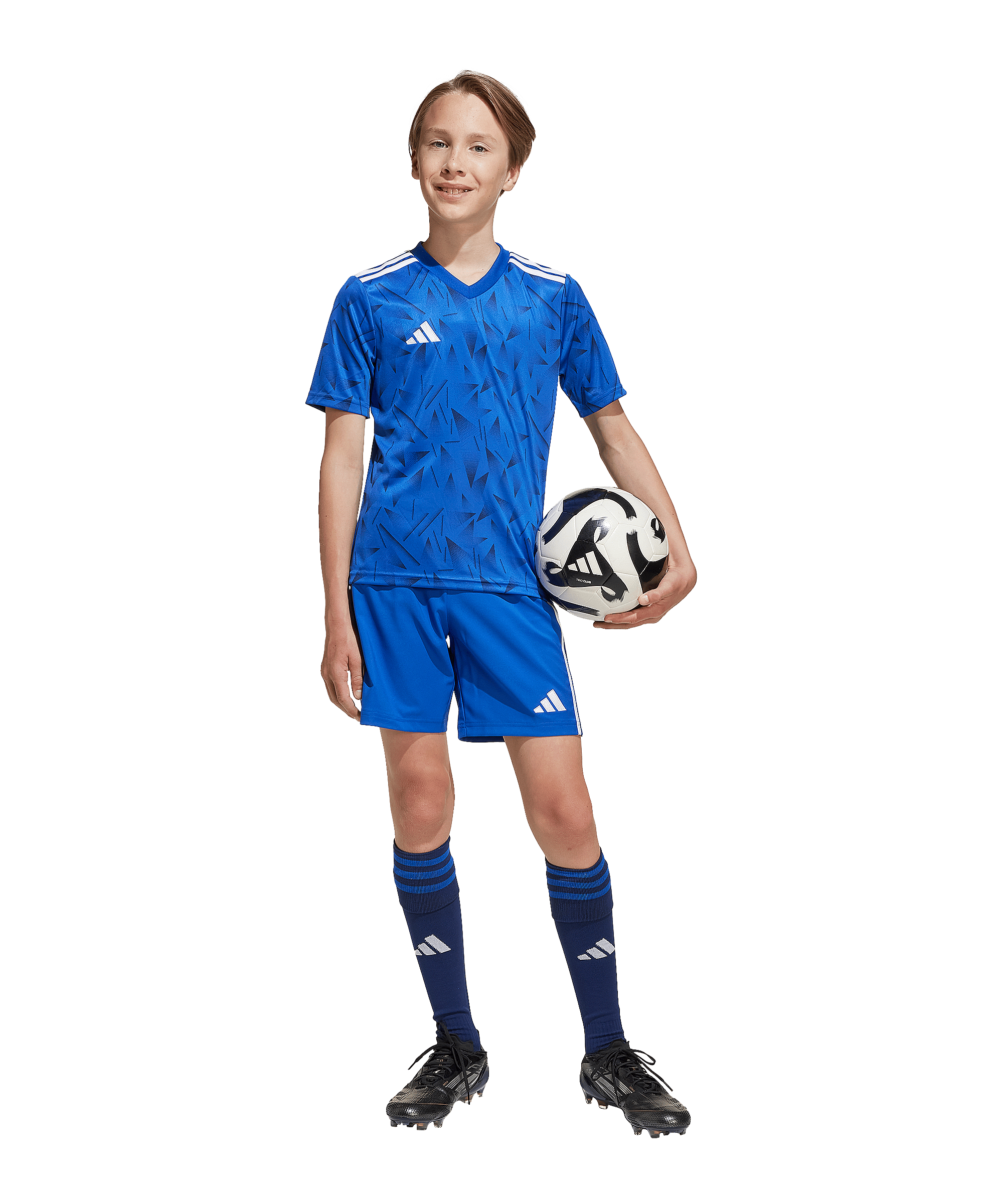 adidas Team Icon 25 Trikot Kids Blau - blau