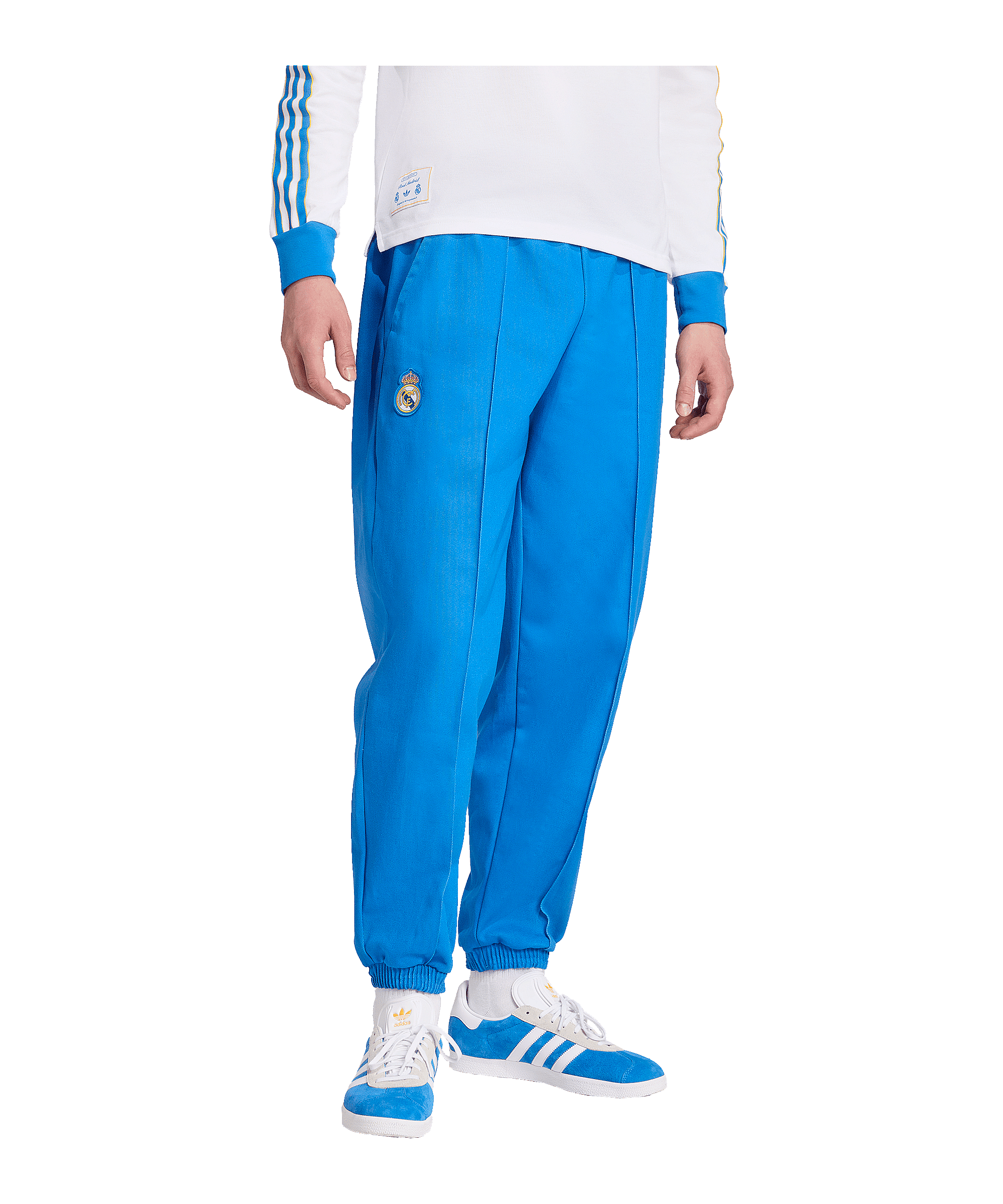 adidas Real Madrid Icon Drill Hose Blau - blau