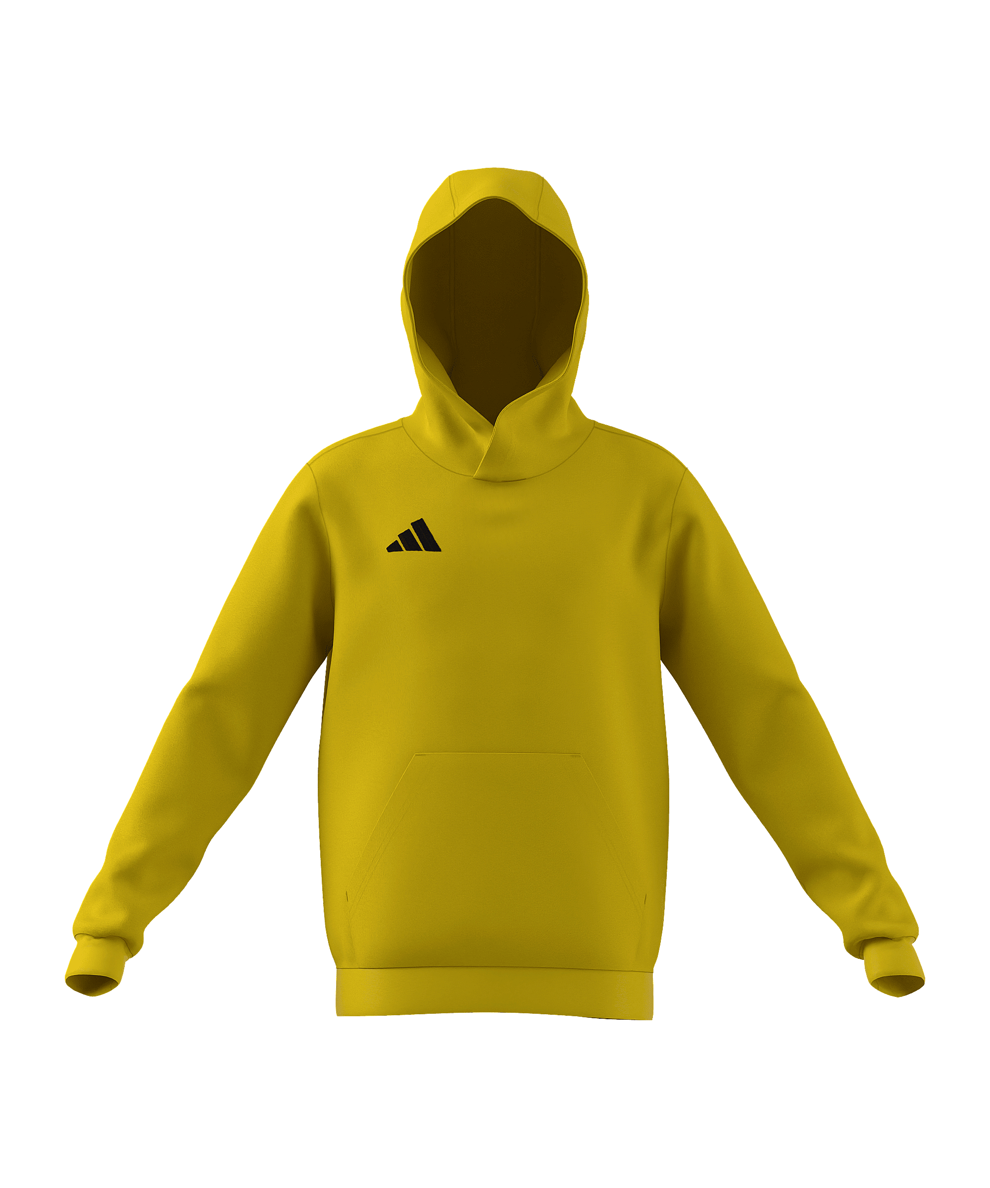 adidas Entrada 26 Hoody Kids Amarillo - amarillo