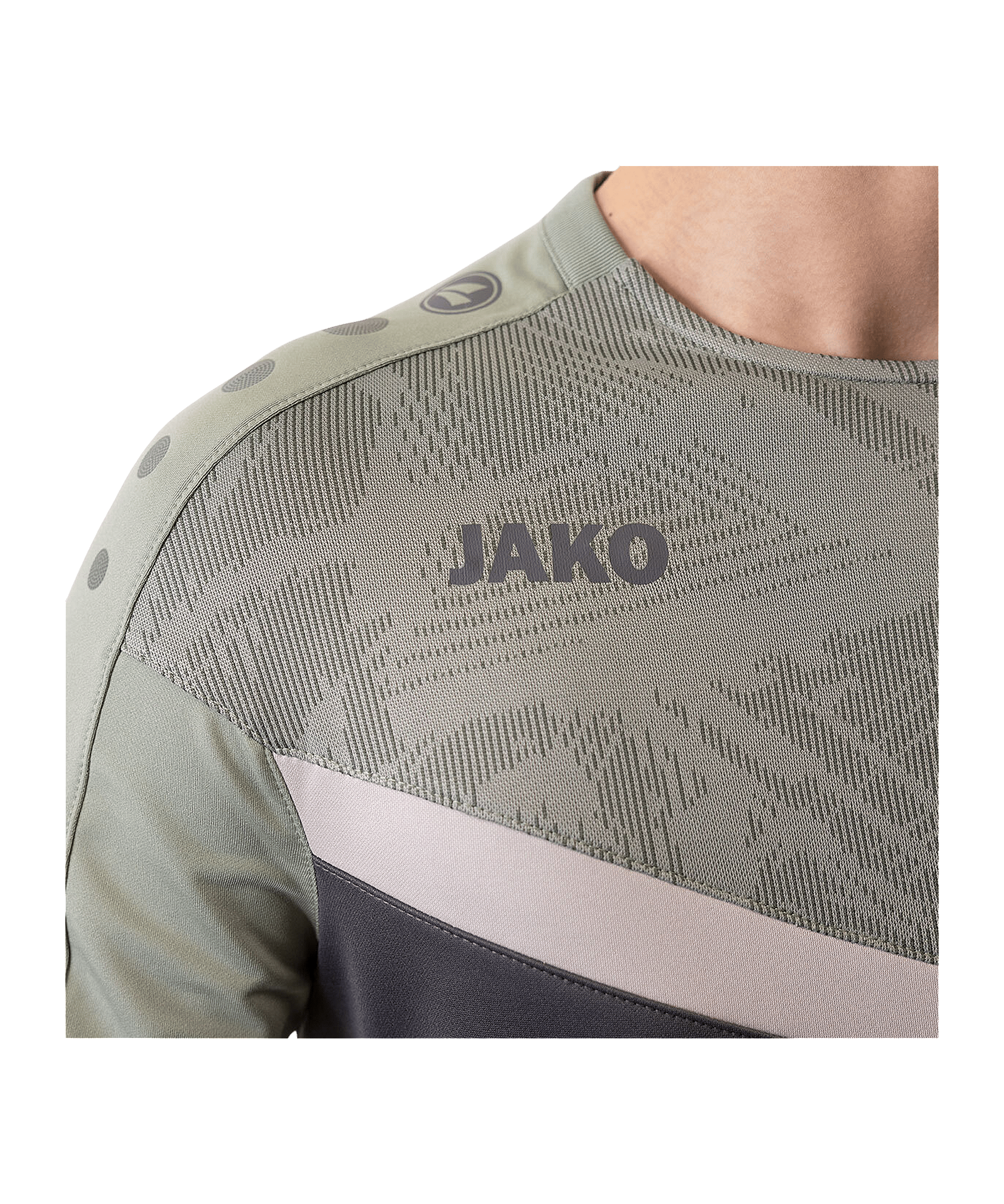 JAKO Iconic Sweatshirt Grau F852 - grau