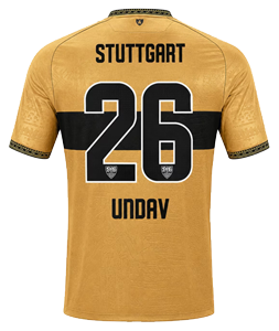 Beispiel VfB Name und Numbering