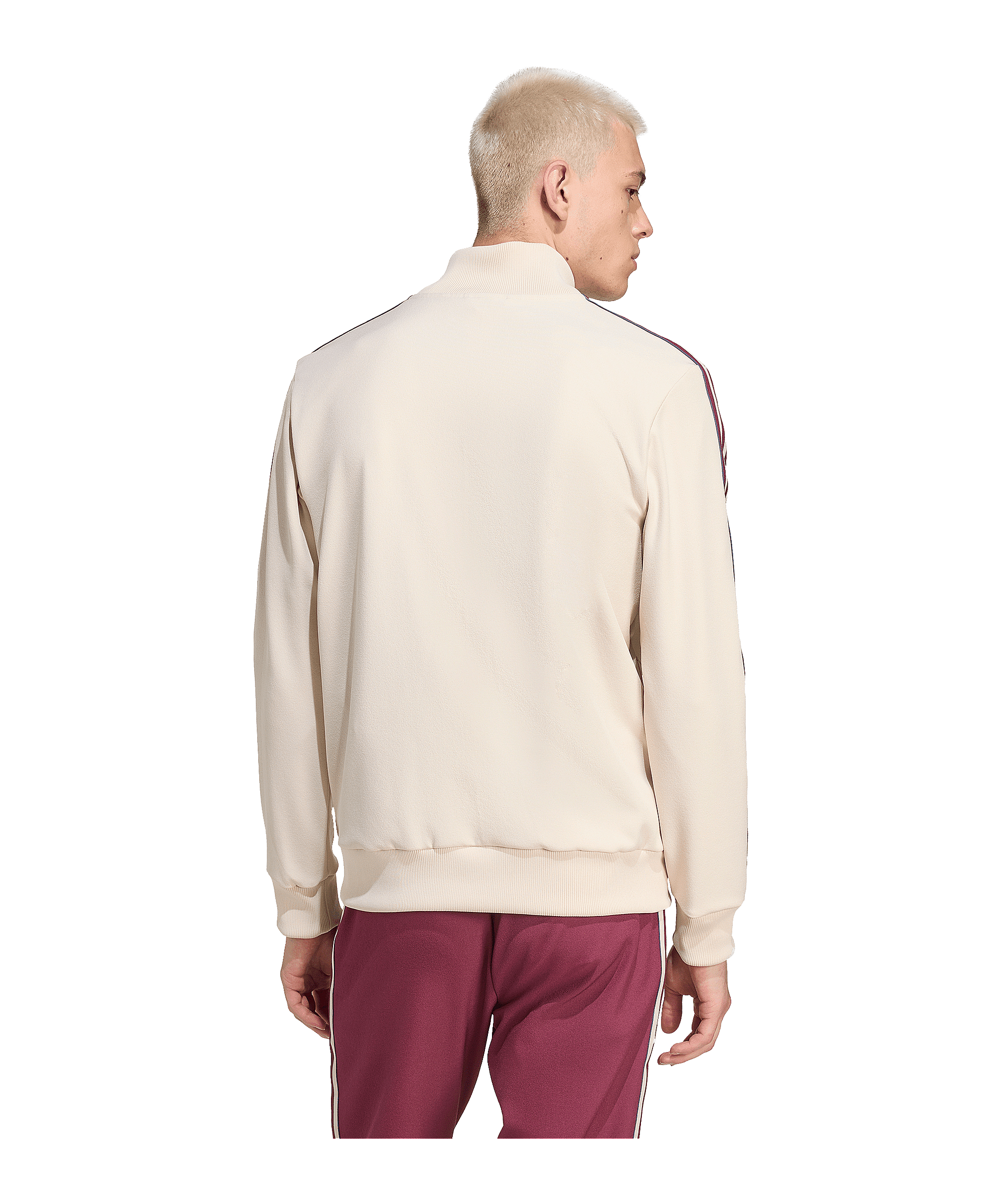 adidas Ajax Amsterdam Icon Track Sweatshirt Beige - beige