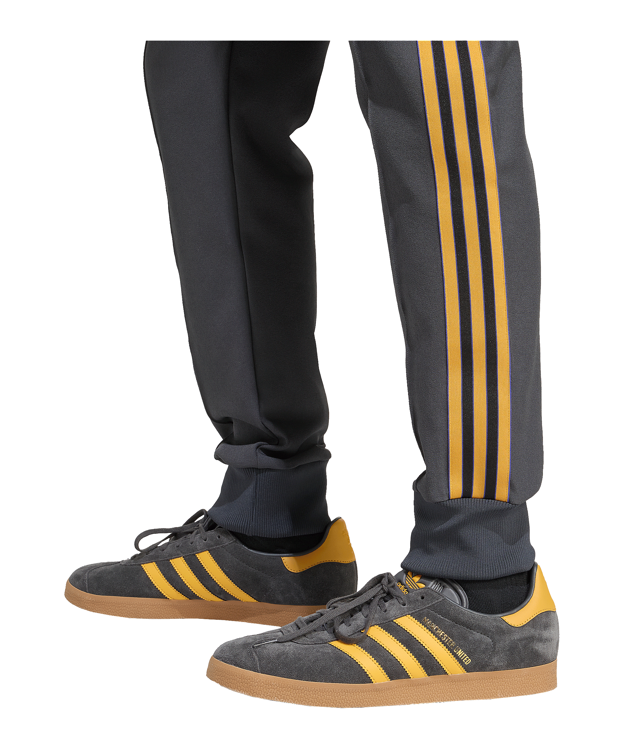 adidas Manchester United Icon Track Hose Schwarz - schwarz