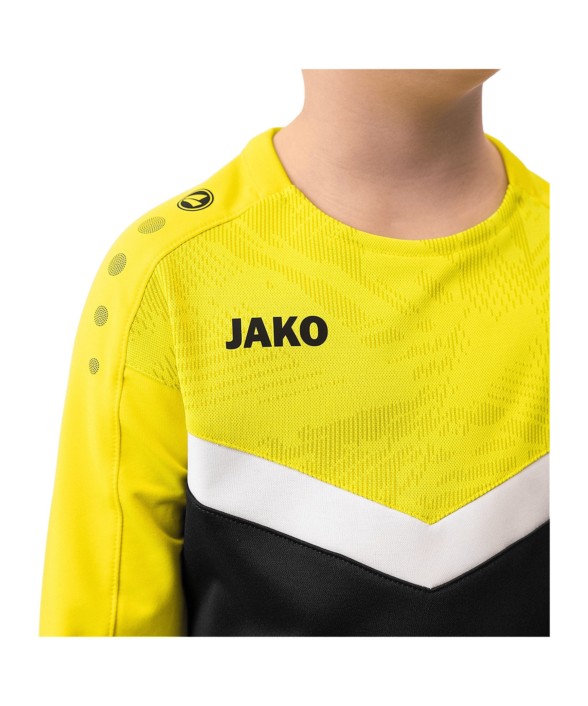 JAKO Iconic Sweatshirt Kids Schwarz F808 - schwarz