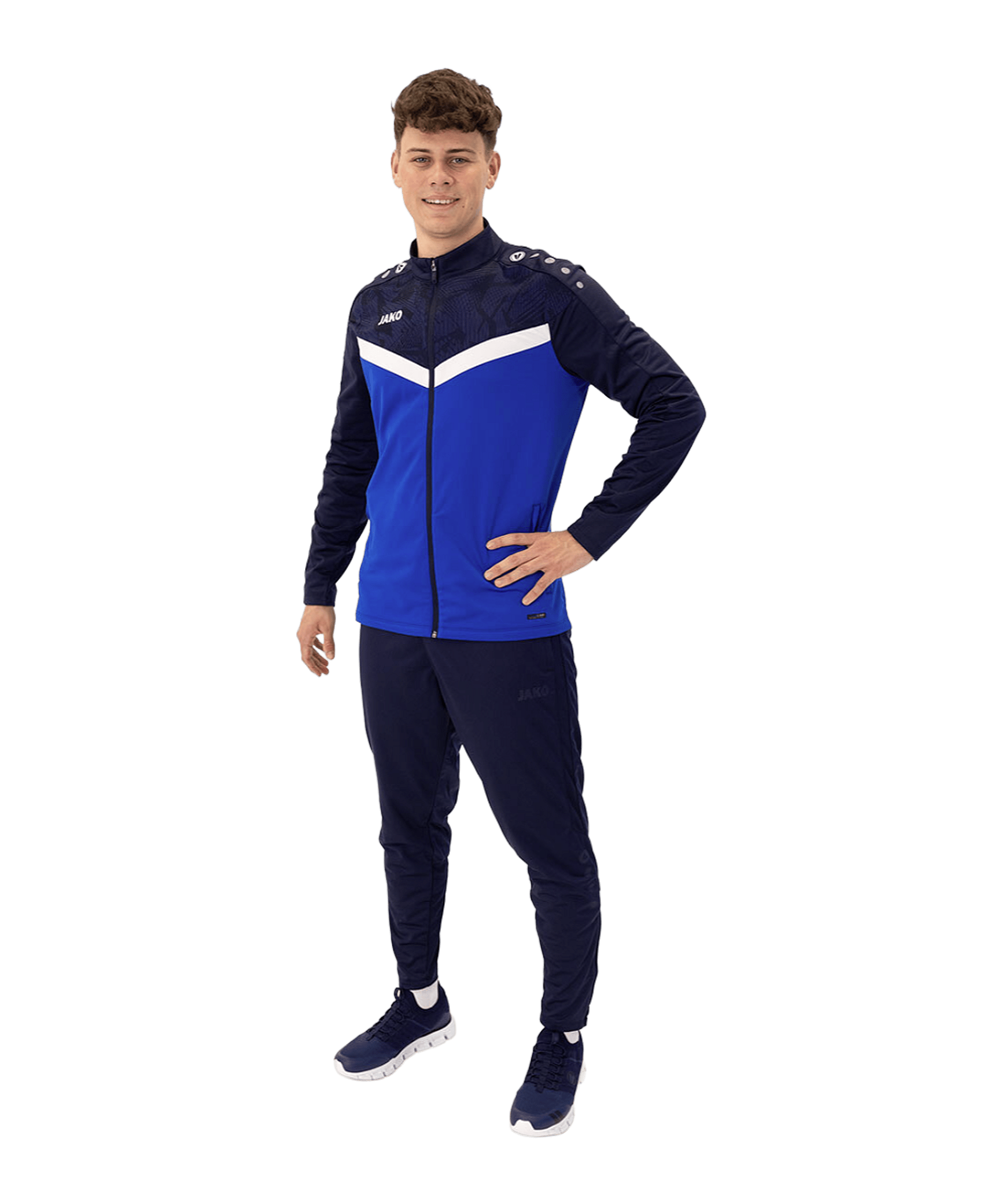 JAKO Iconic Präsentationsanzug Blau F403 - blau