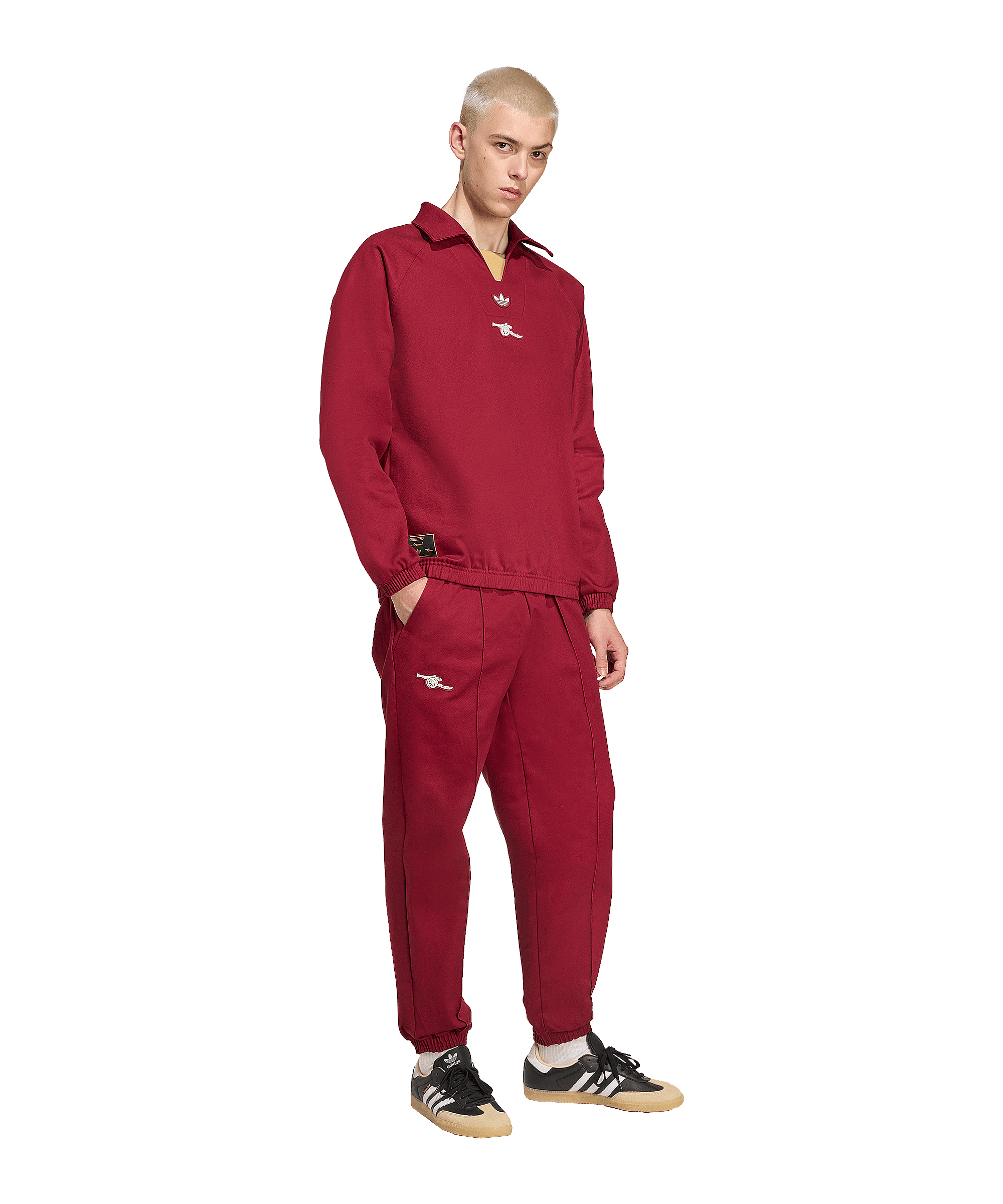 adidas FC Arsenal London Icon Drill Sweatshirt Rot - rot