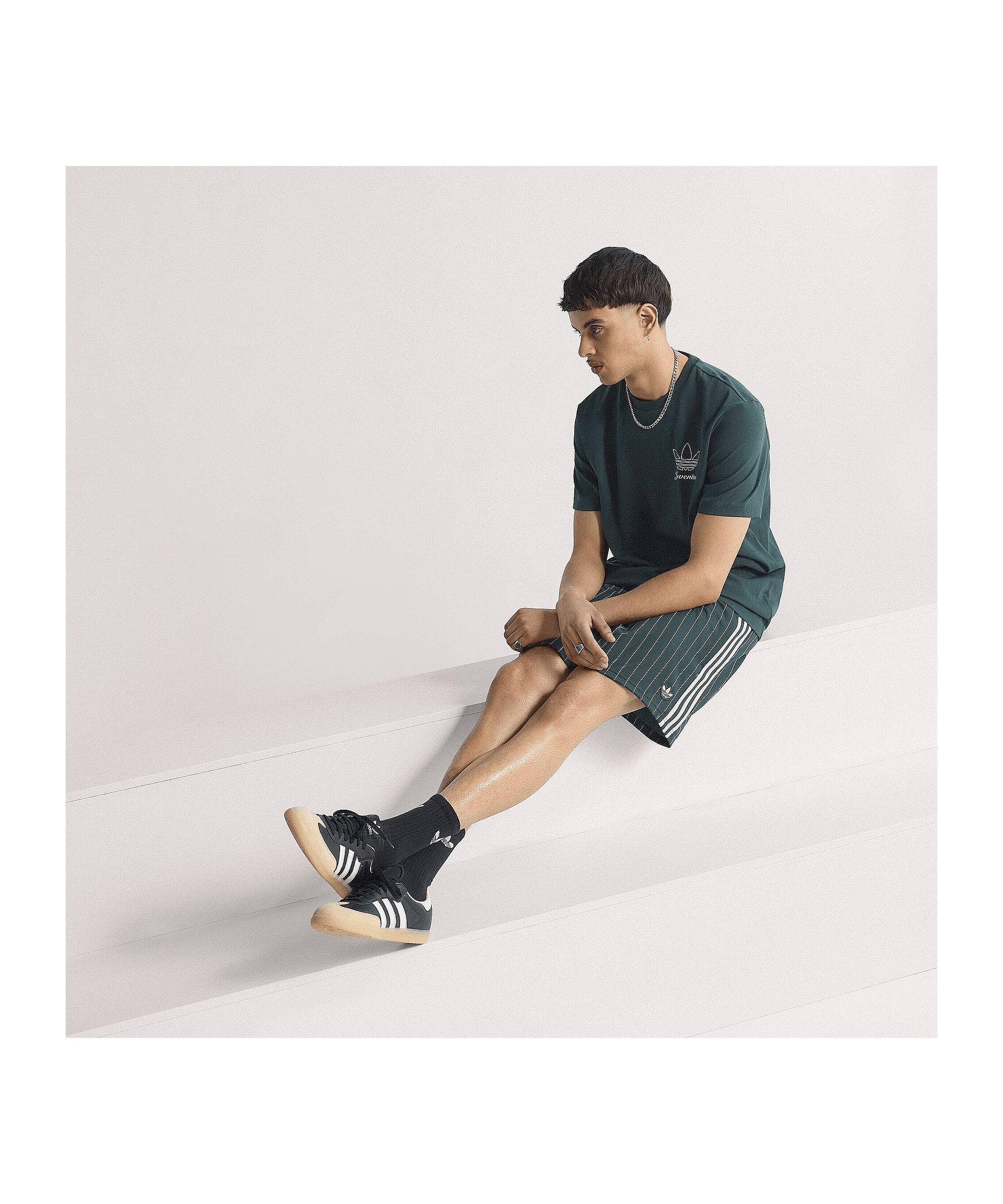 adidas Juventus Turin Icon Short Grün - gruen