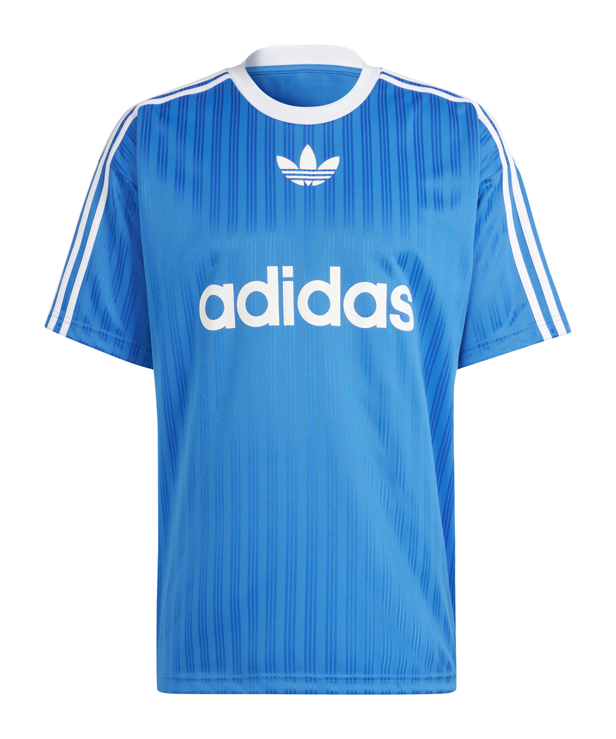 adidas Originals Adicolor Poly T-Shirt Blau Weiss - blau