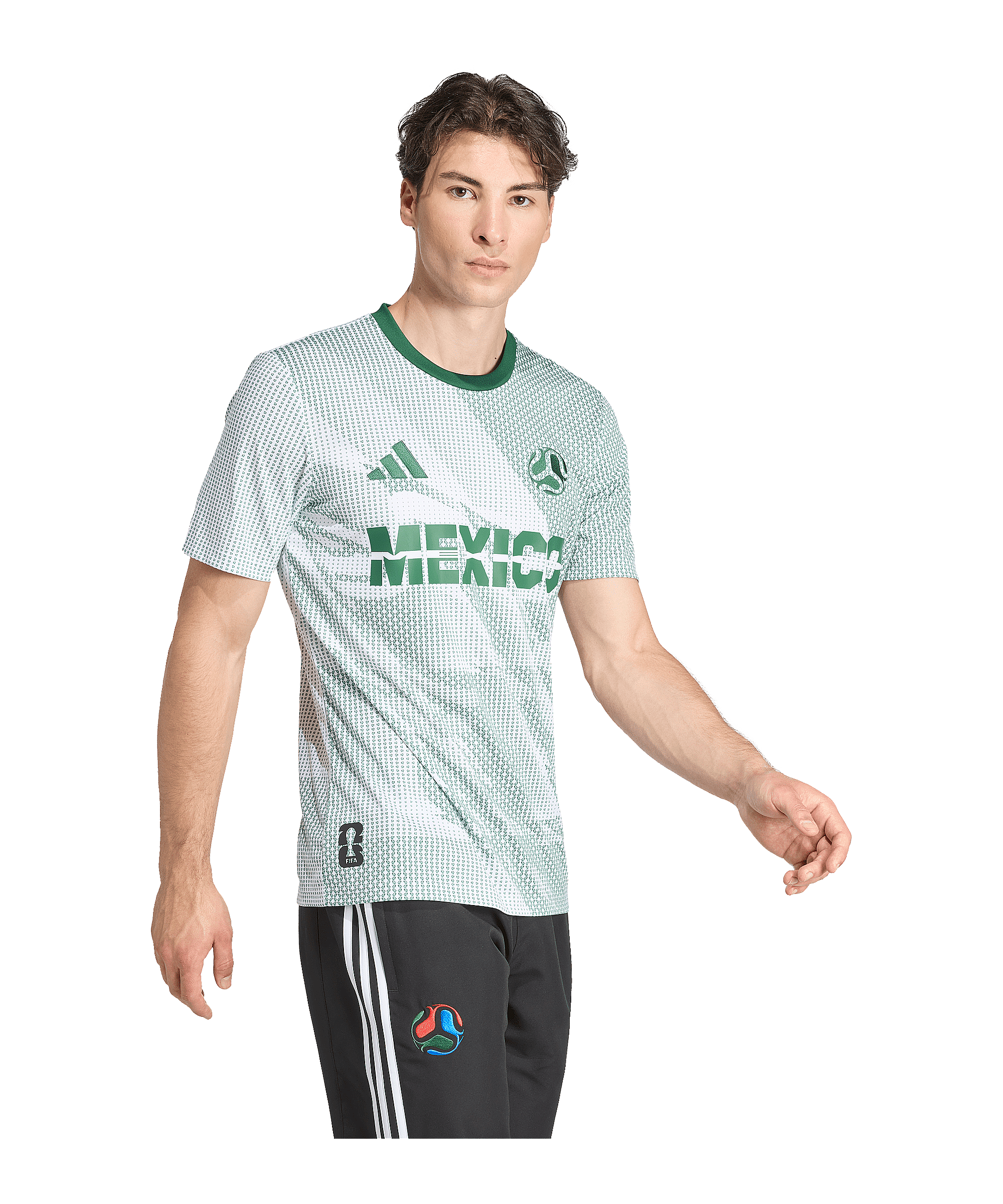 adidas Mexico Trikot Weiß - weiss
