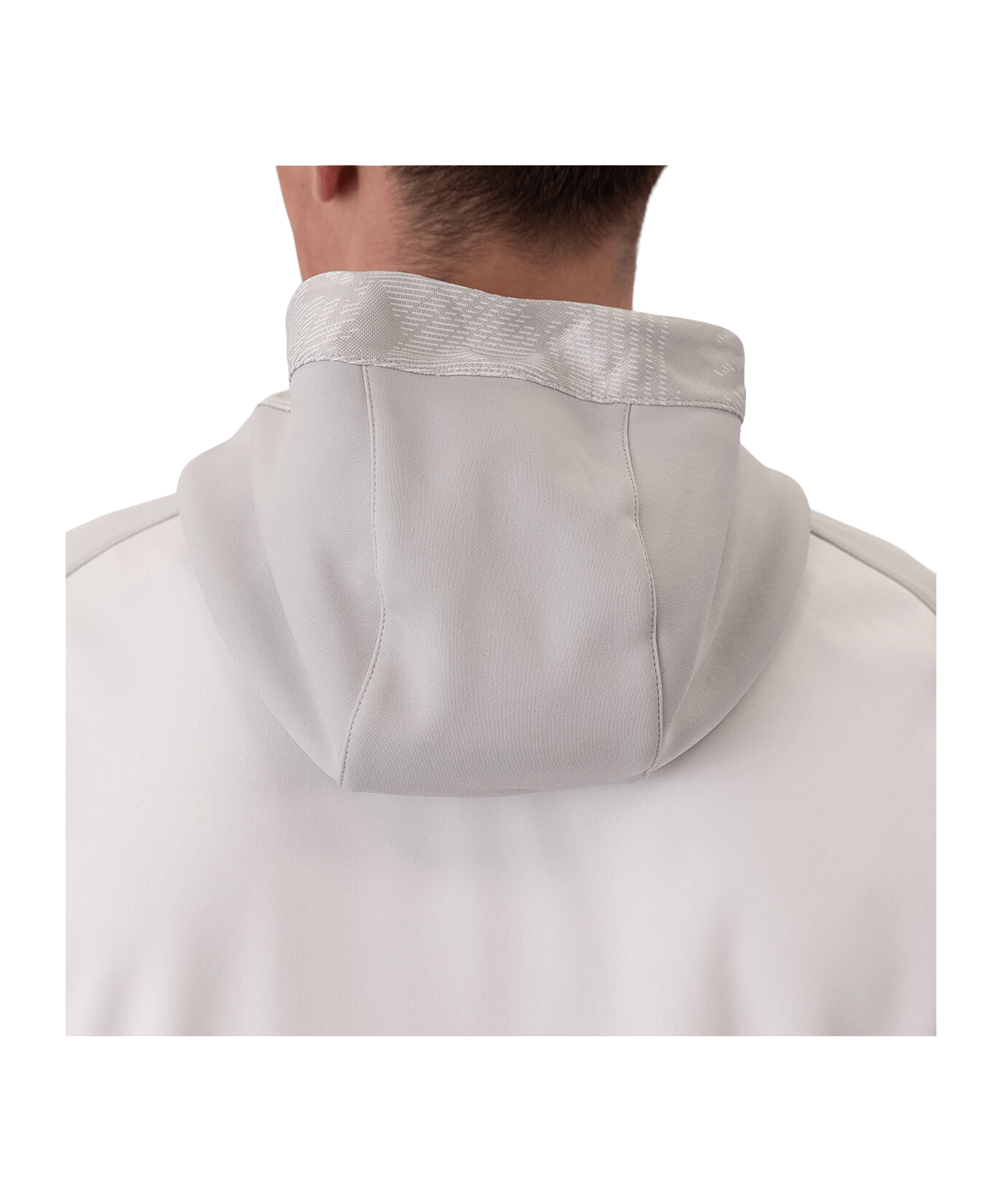 JAKO Icon Kapuzenjacke Weiss Grau F016 - weiss