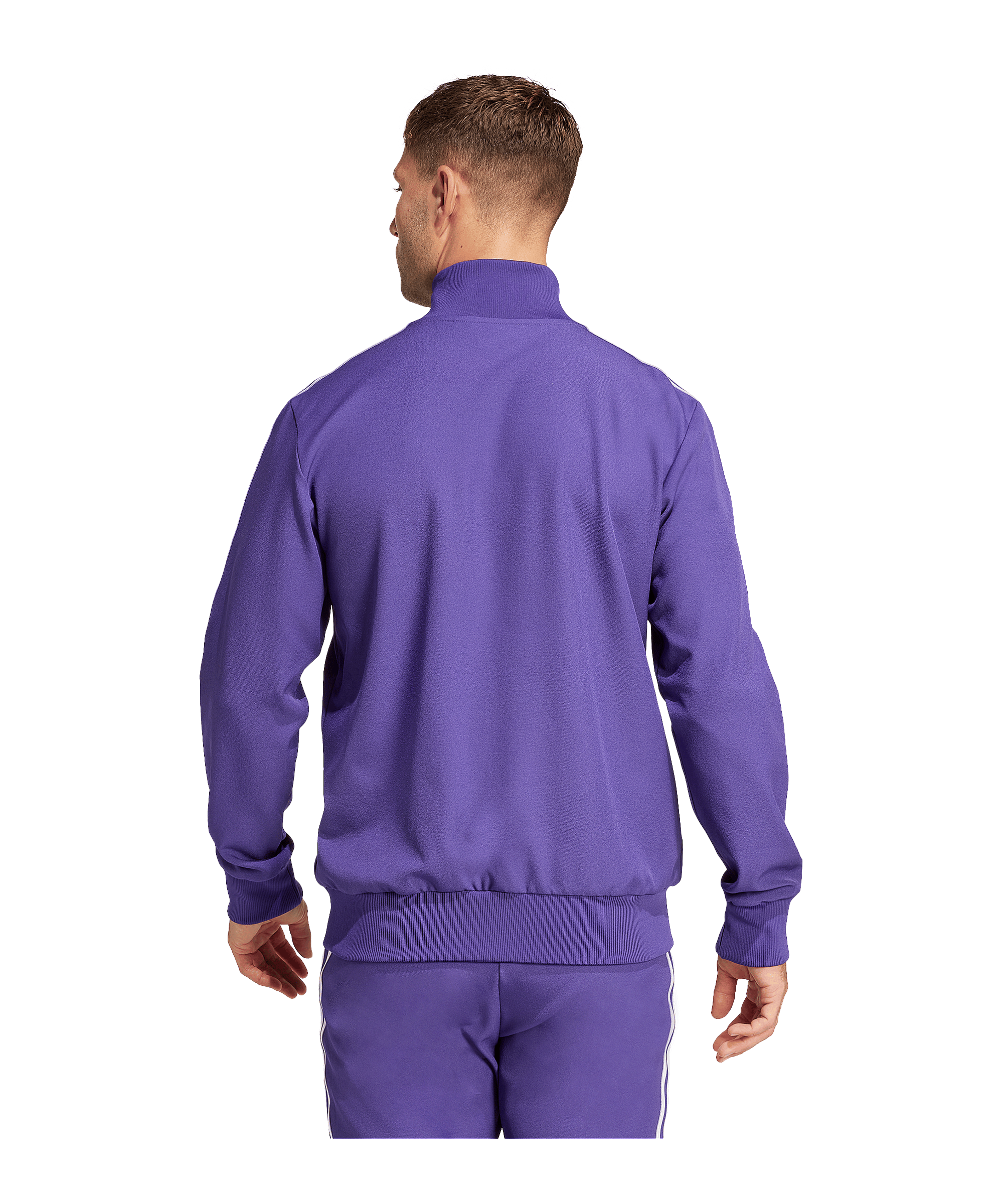 adidas Real Madrid Terrace Icon Trainingsjacke Lila - lila