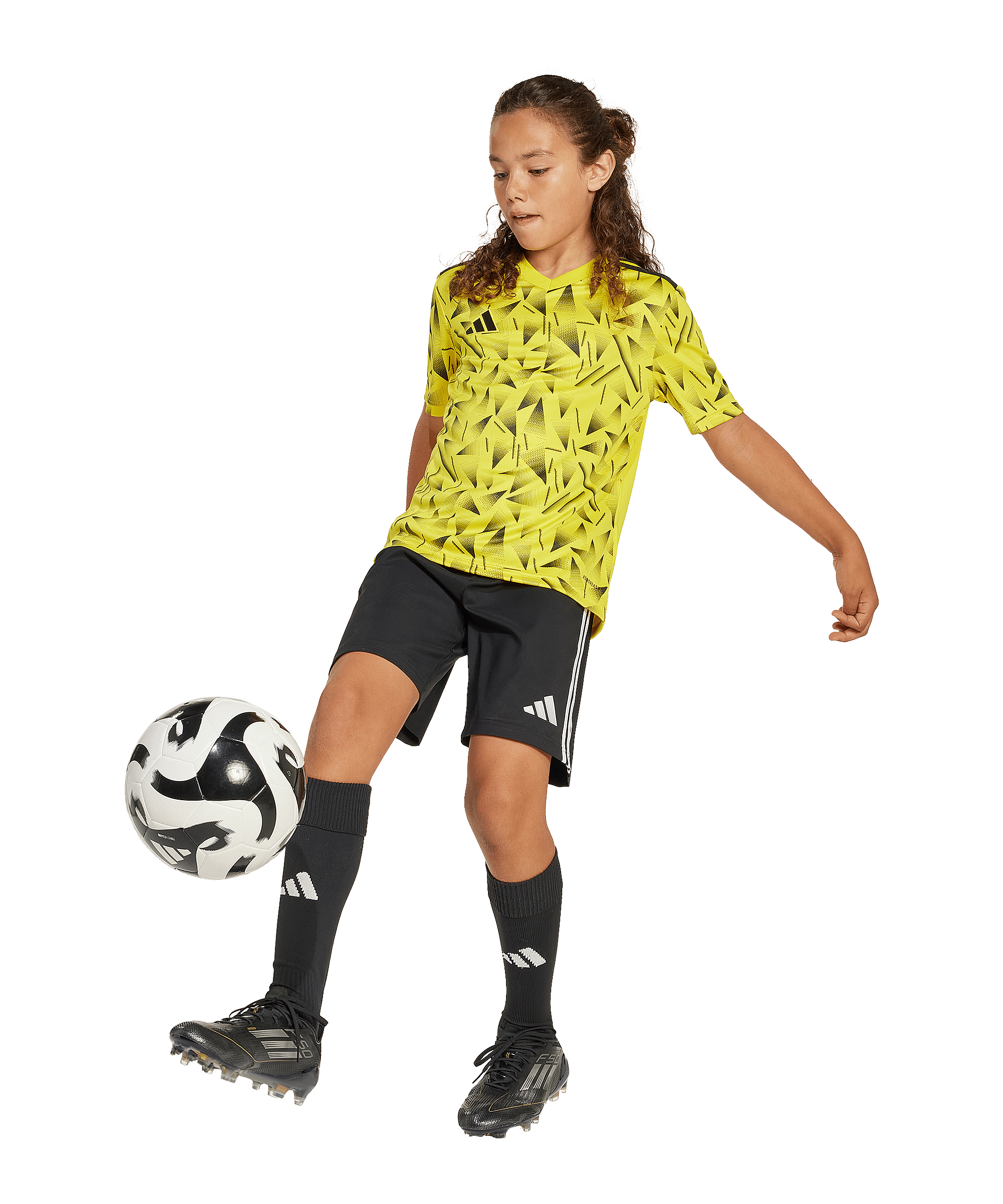adidas Team Icon 25 Trikot Kids Gelb - gelb