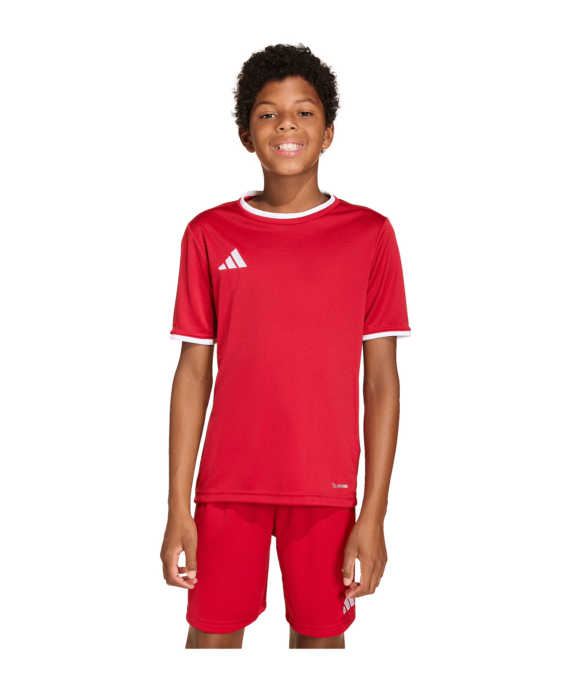 adidas Entrada 26 Maillot Enfants Rouge - rouge