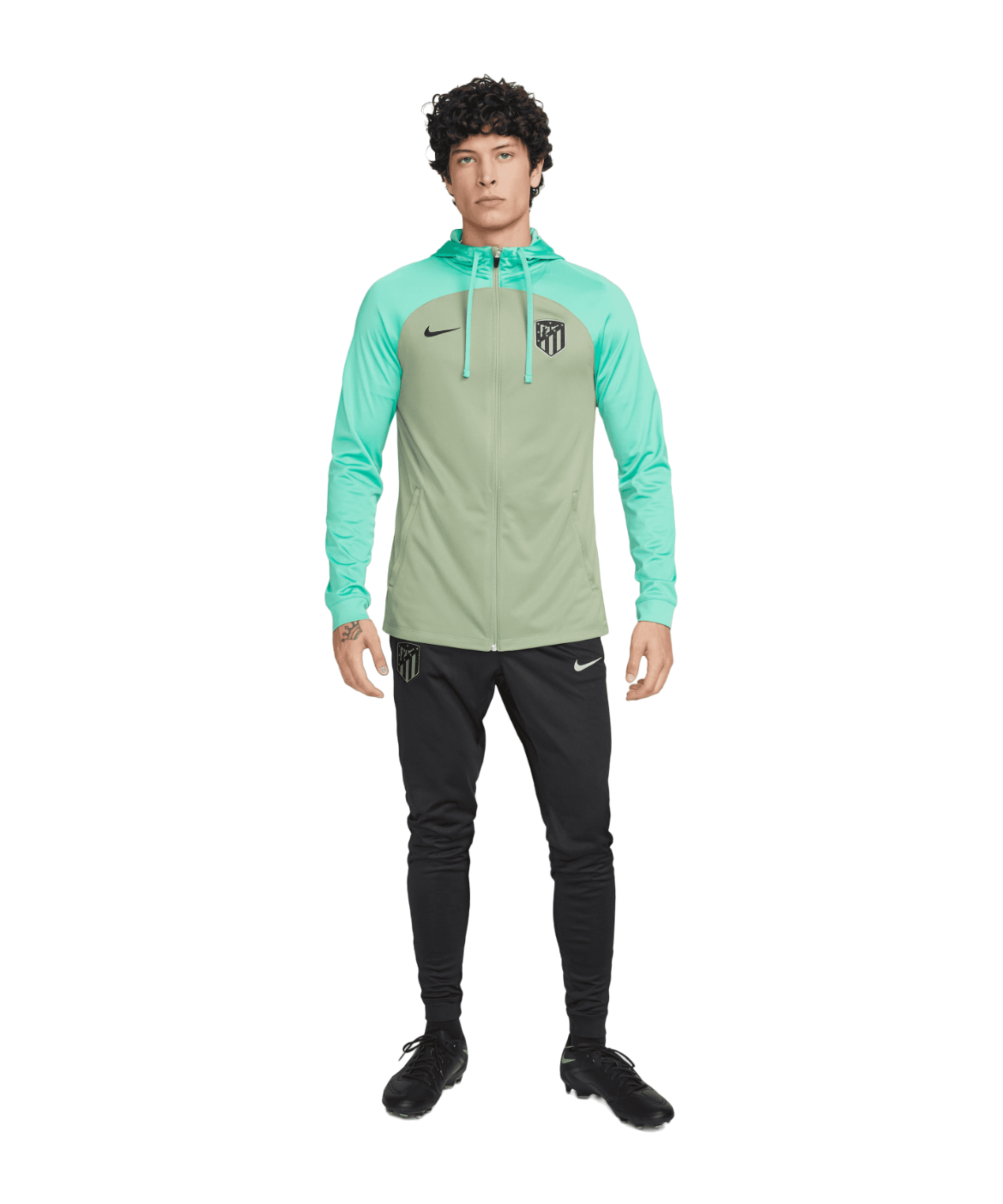 Nike Atletico Madrid Trainingsanzug Grün F387 - gruen