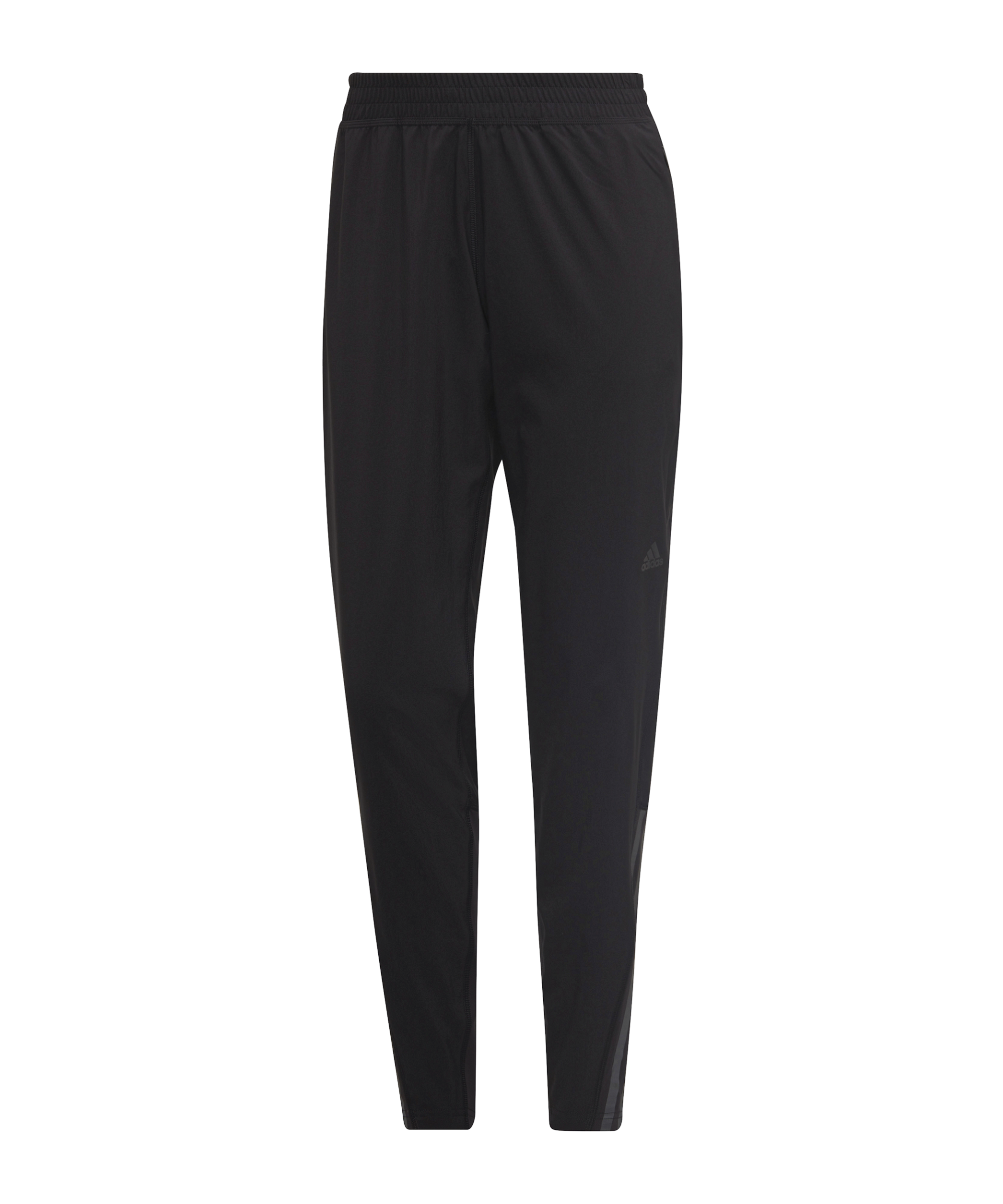 adidas Run Icons 3-Stripes Wind Running Pants Black - schwarz