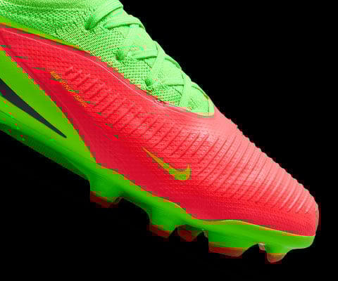 Gros plan sur l'avant-pied avec rev&ecirc;tement VenomSkin