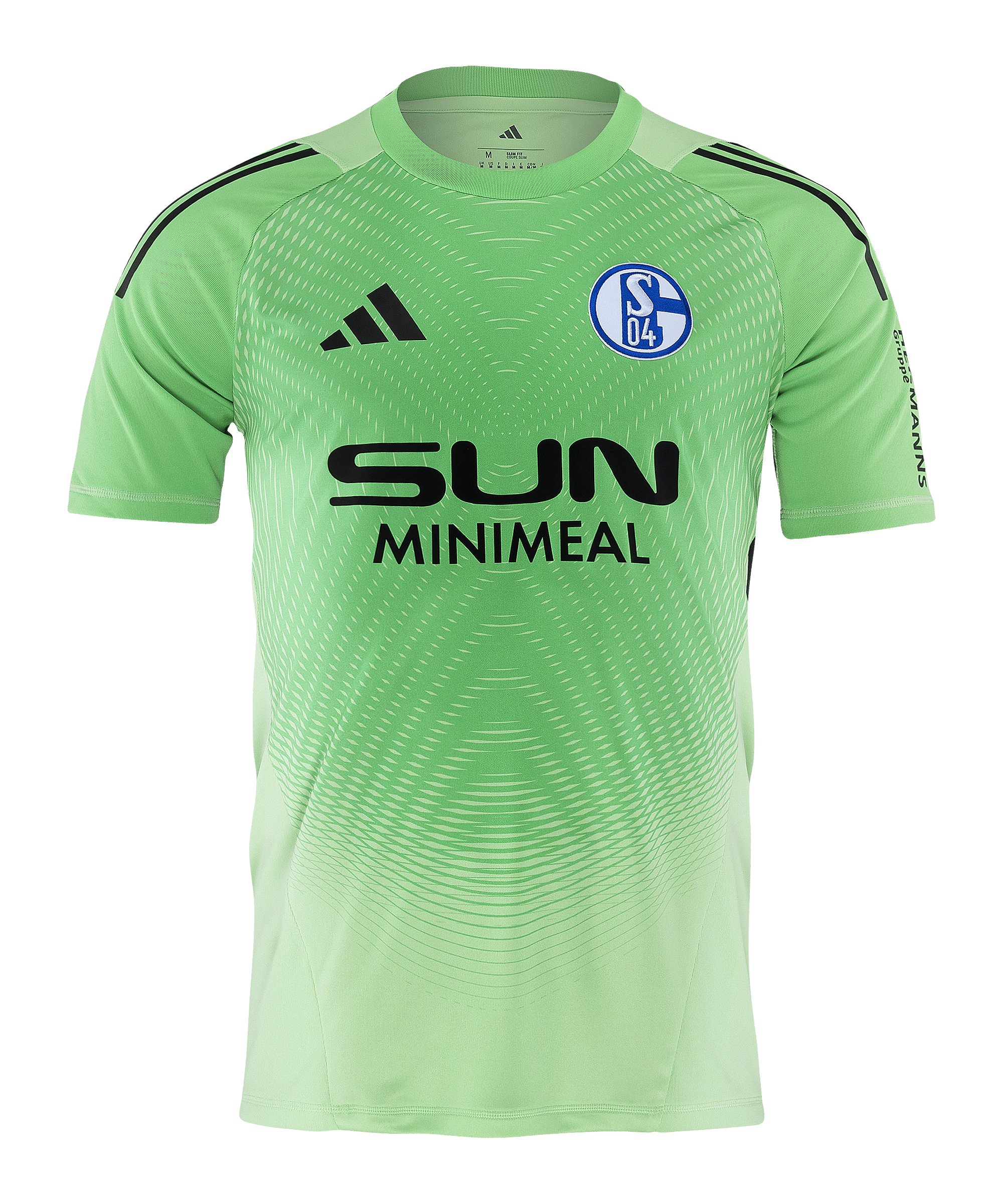 Maillot de foot Schalke 04 vert 3ème kit 20/21