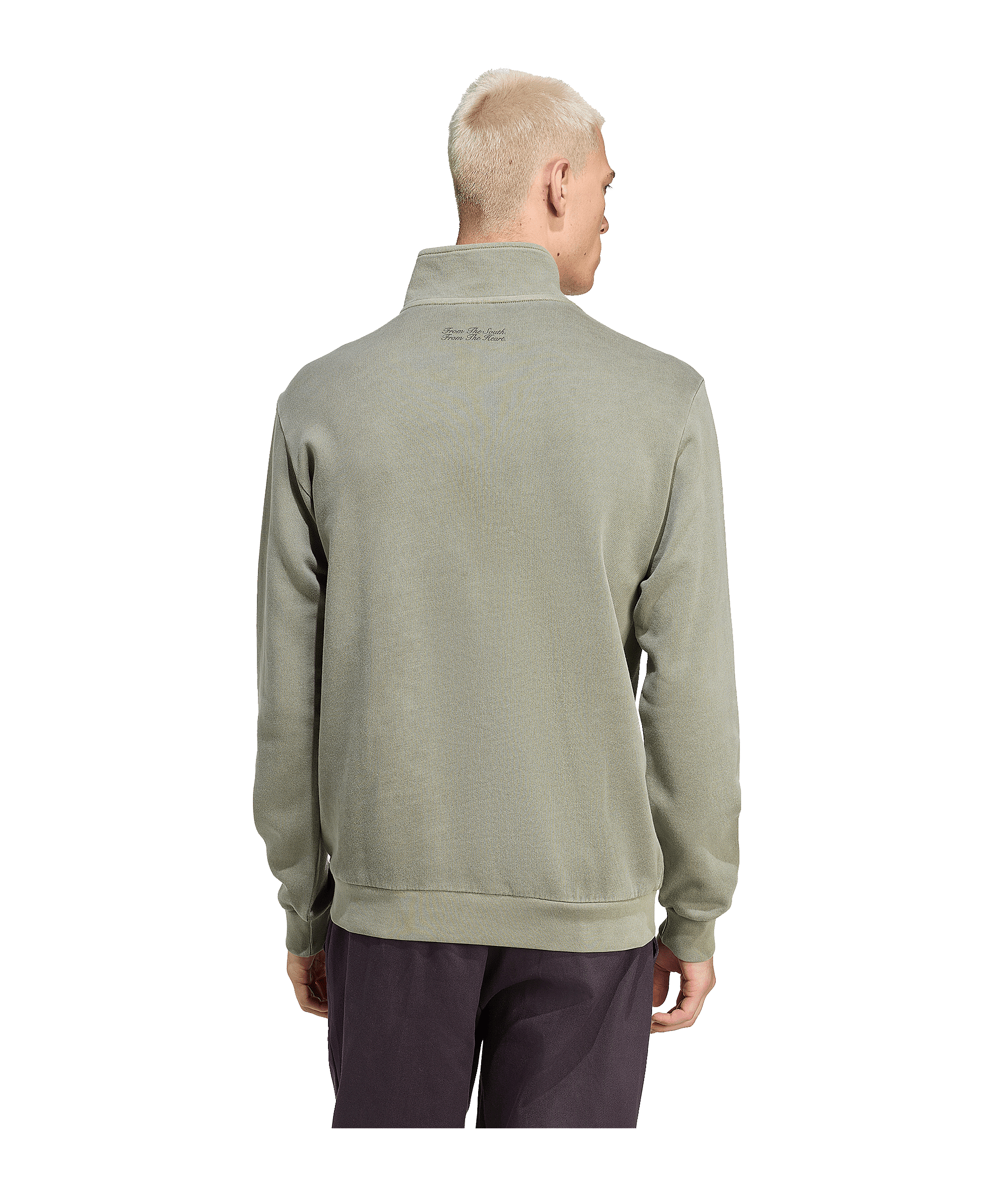 adidas FC Bayern München Icon Halfzip Jacke Grün - gruen