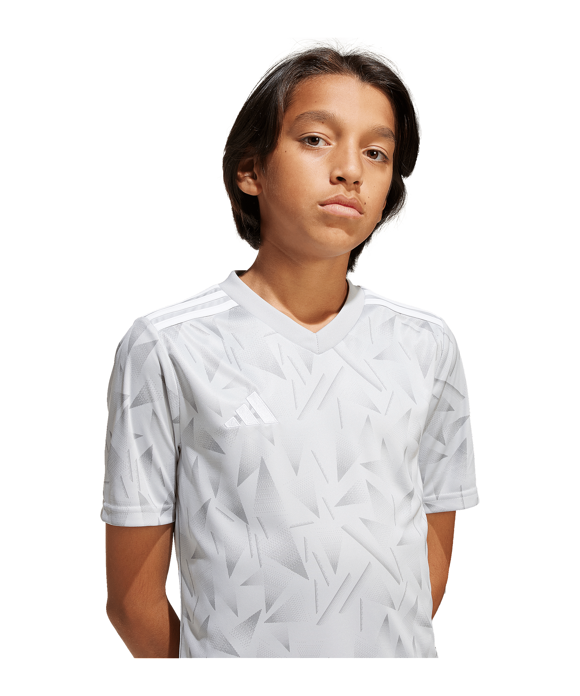 adidas Team Icon 25 Trikot Kids Grau - grau