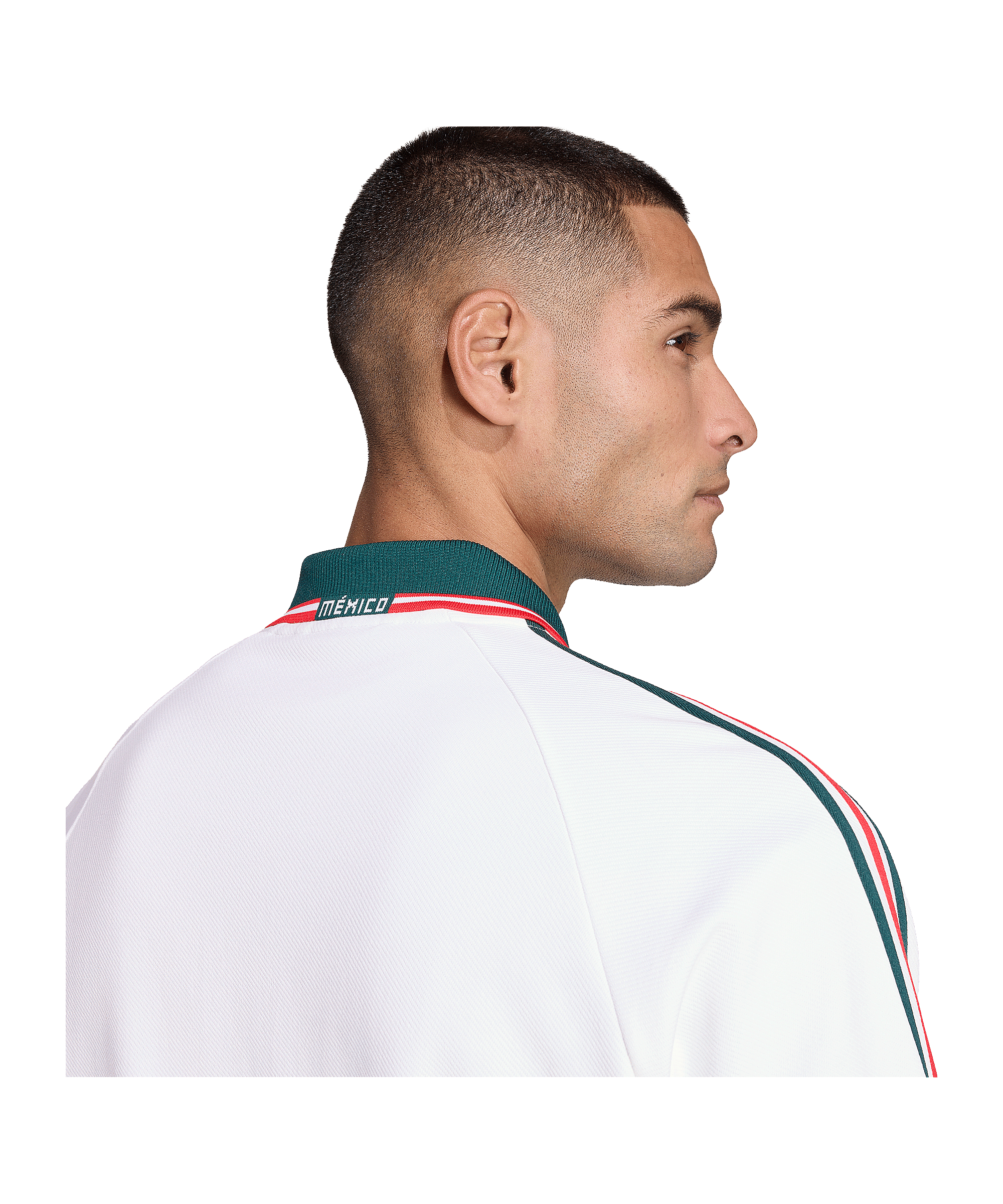 adidas FMF Mexiko Anthem Jacke Weiß - weiss