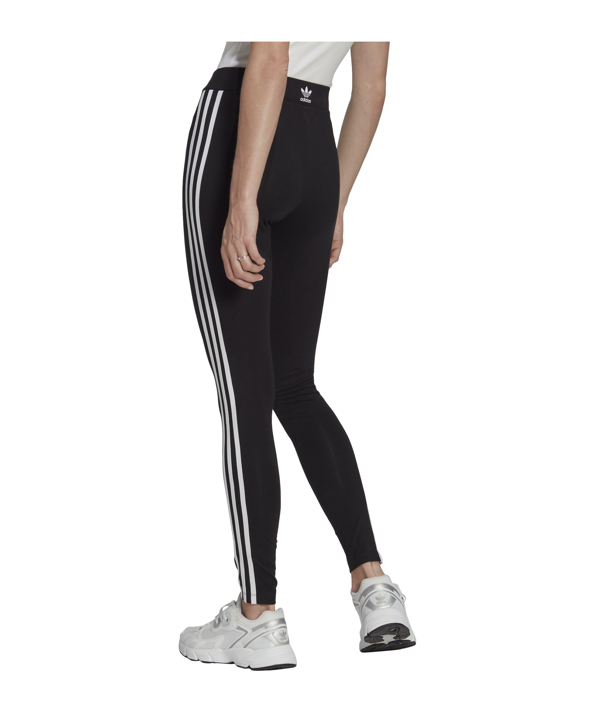 adidas Originals Adicolor Classics 3-Stripes Leggings Black - schwarz