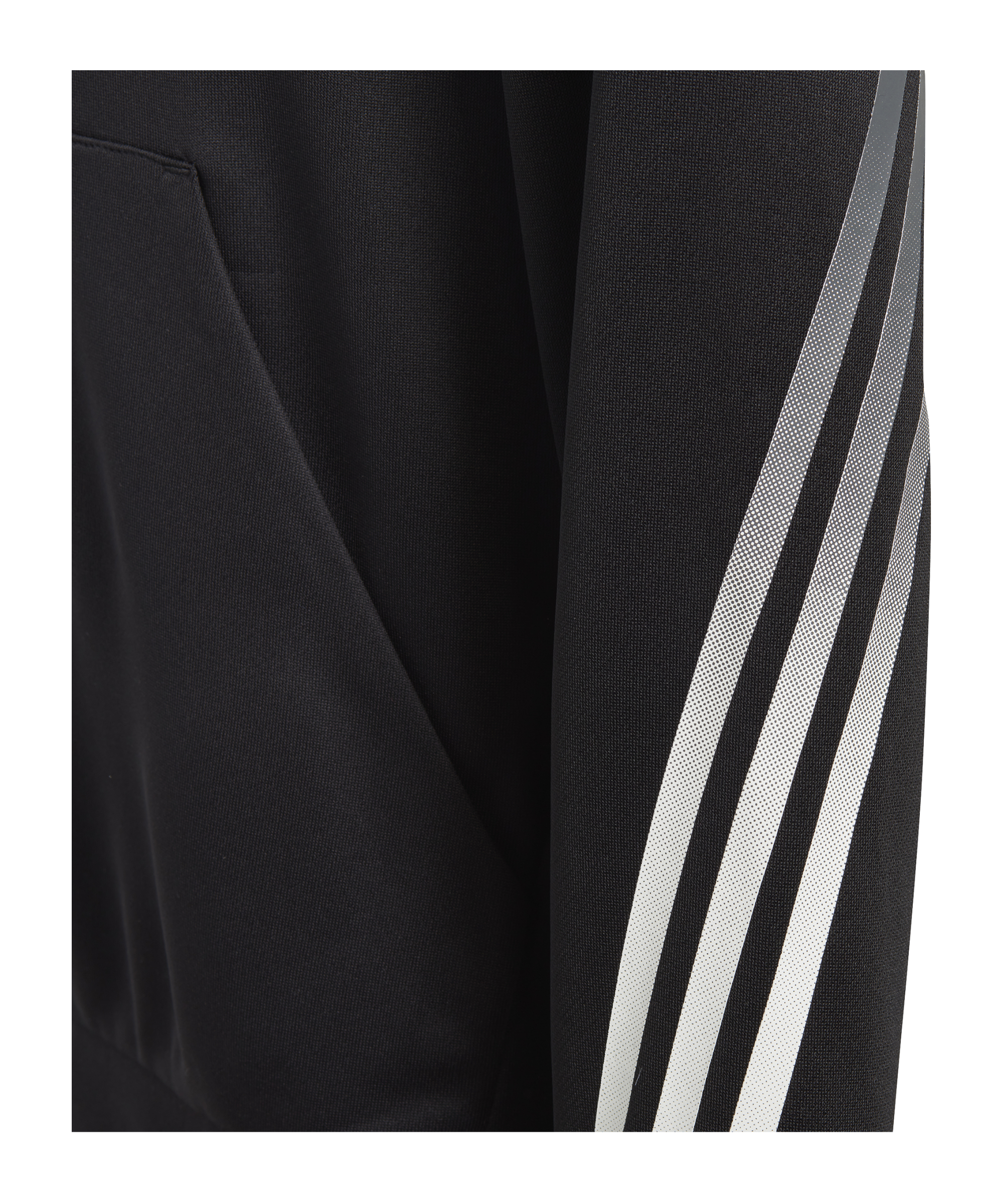 adidas Sportswear Train Icons 3S Hoody Kids Schwarz - schwarz