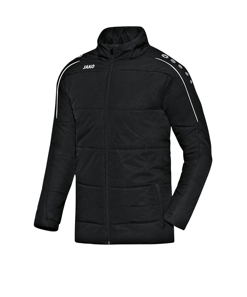 JAKO Classico Coachjacke Schwarz F08 - schwarz