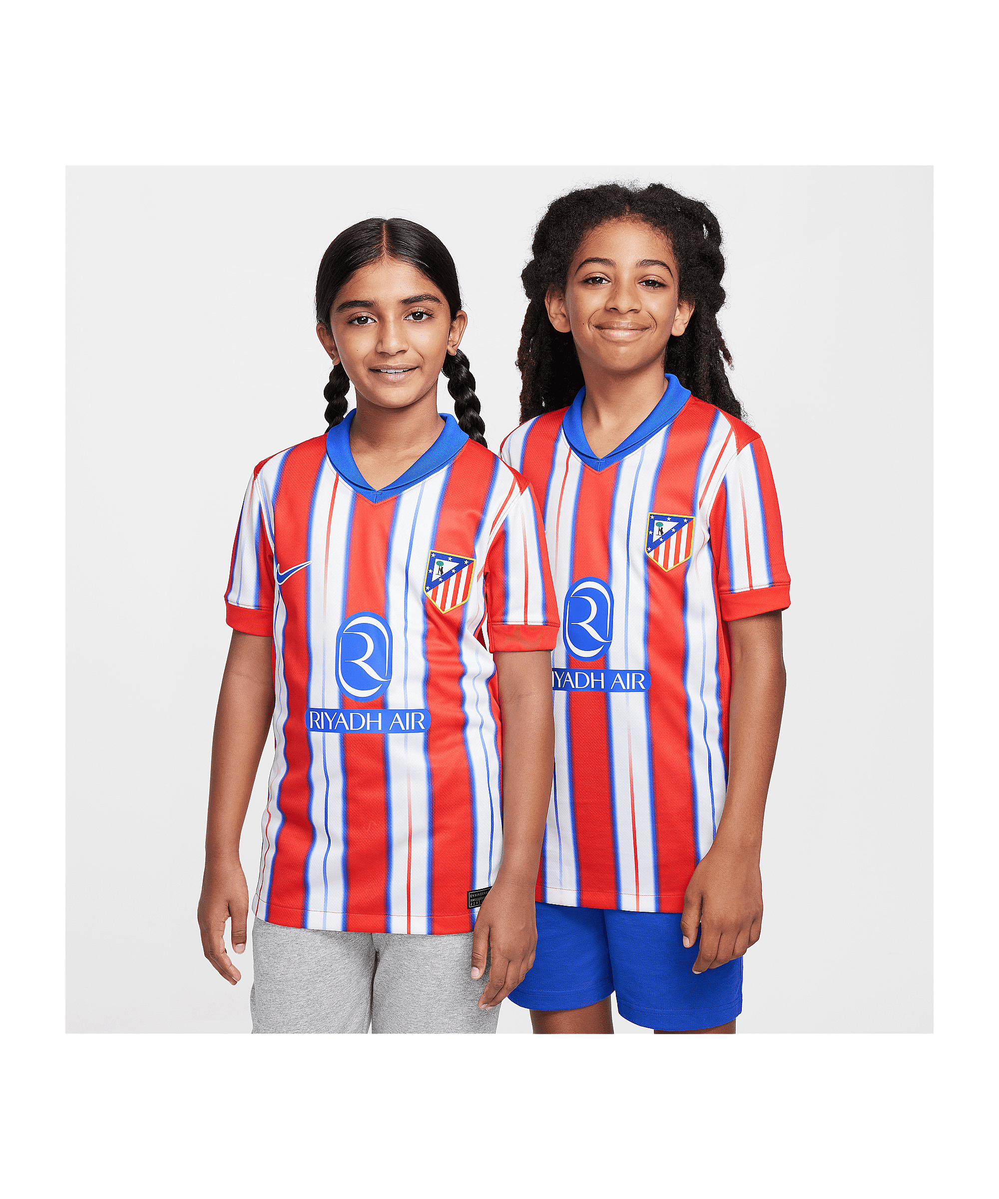 Nike Atletico Madrid Trikot Home 2024/2025 Kids Blau F406 - blau