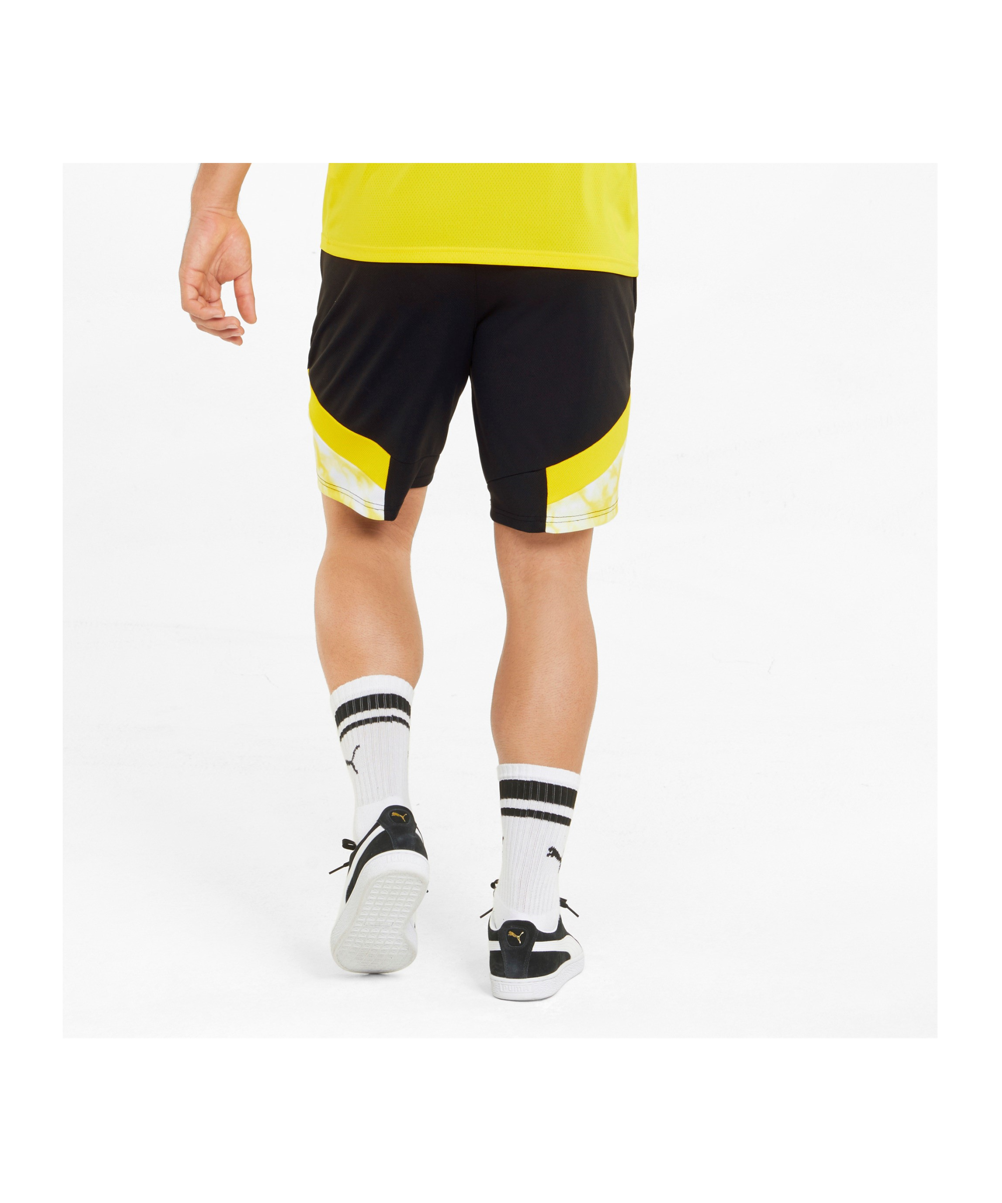 PUMA BVB Dortmund Iconic MCS Short Schwarz F02 - schwarz