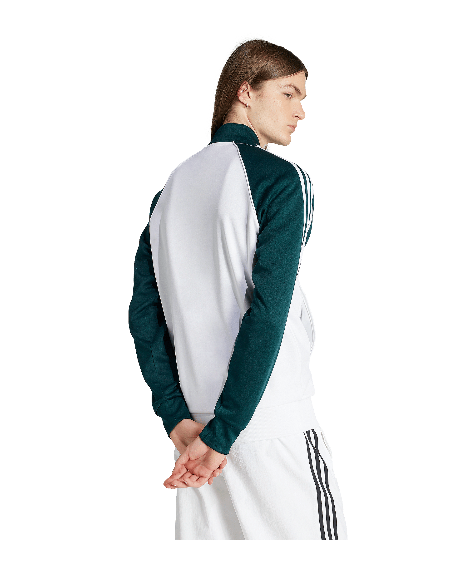 adidas Originals Adicolor Classic Jacke Weiß - weiss