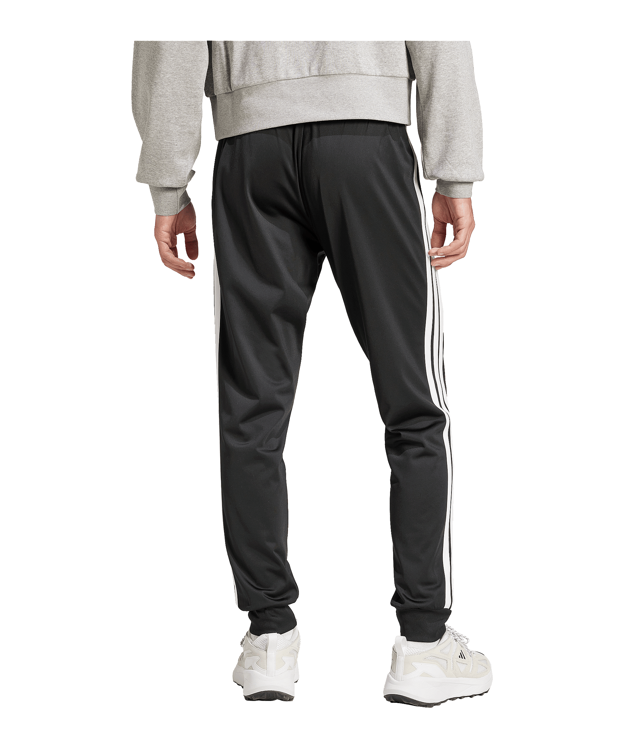 adidas 3-Stripes Tricot Trainingshose Schwarz - schwarz