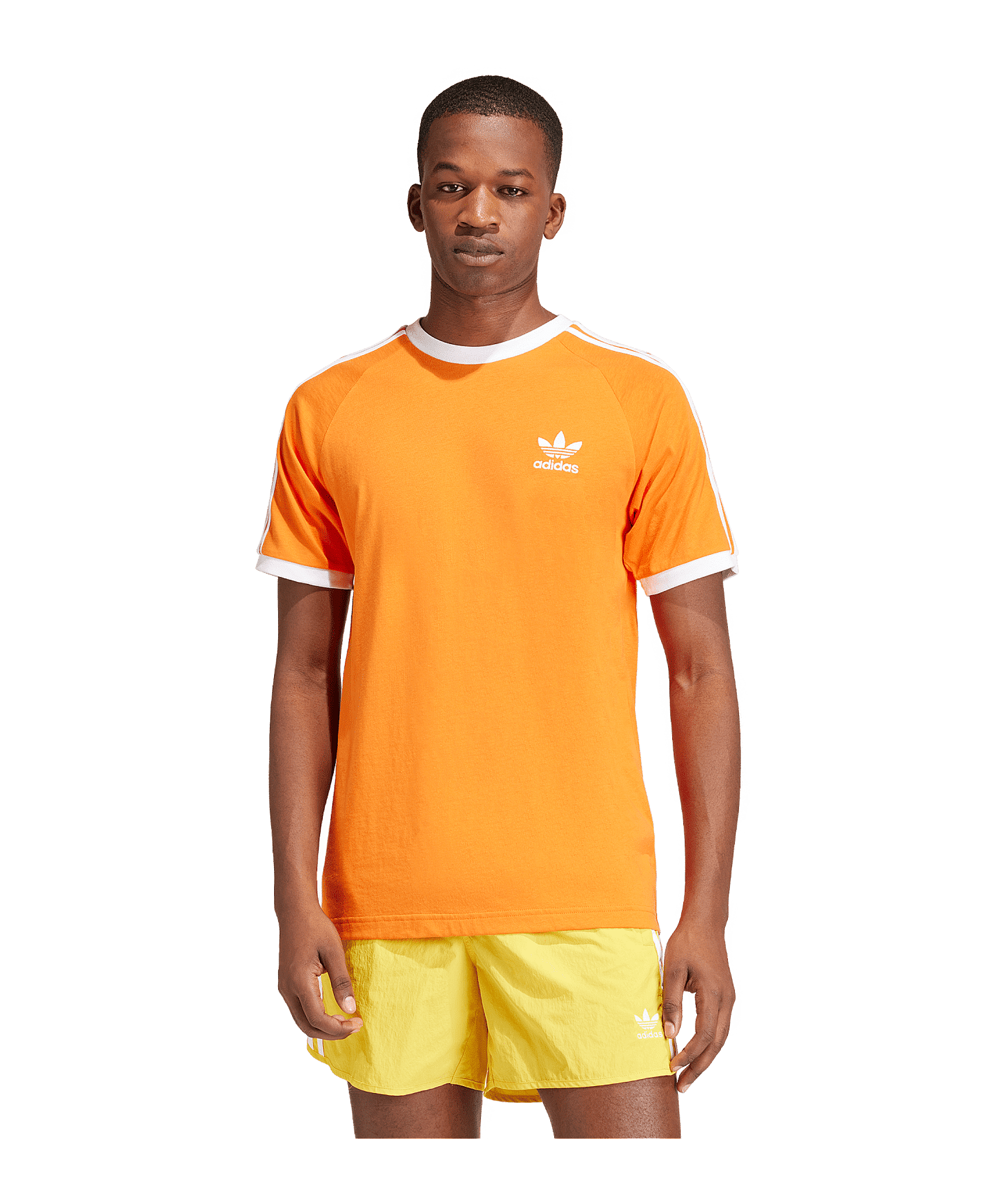 adidas Originals Adicolor 3-Stripes T-Shirt Orange - orange