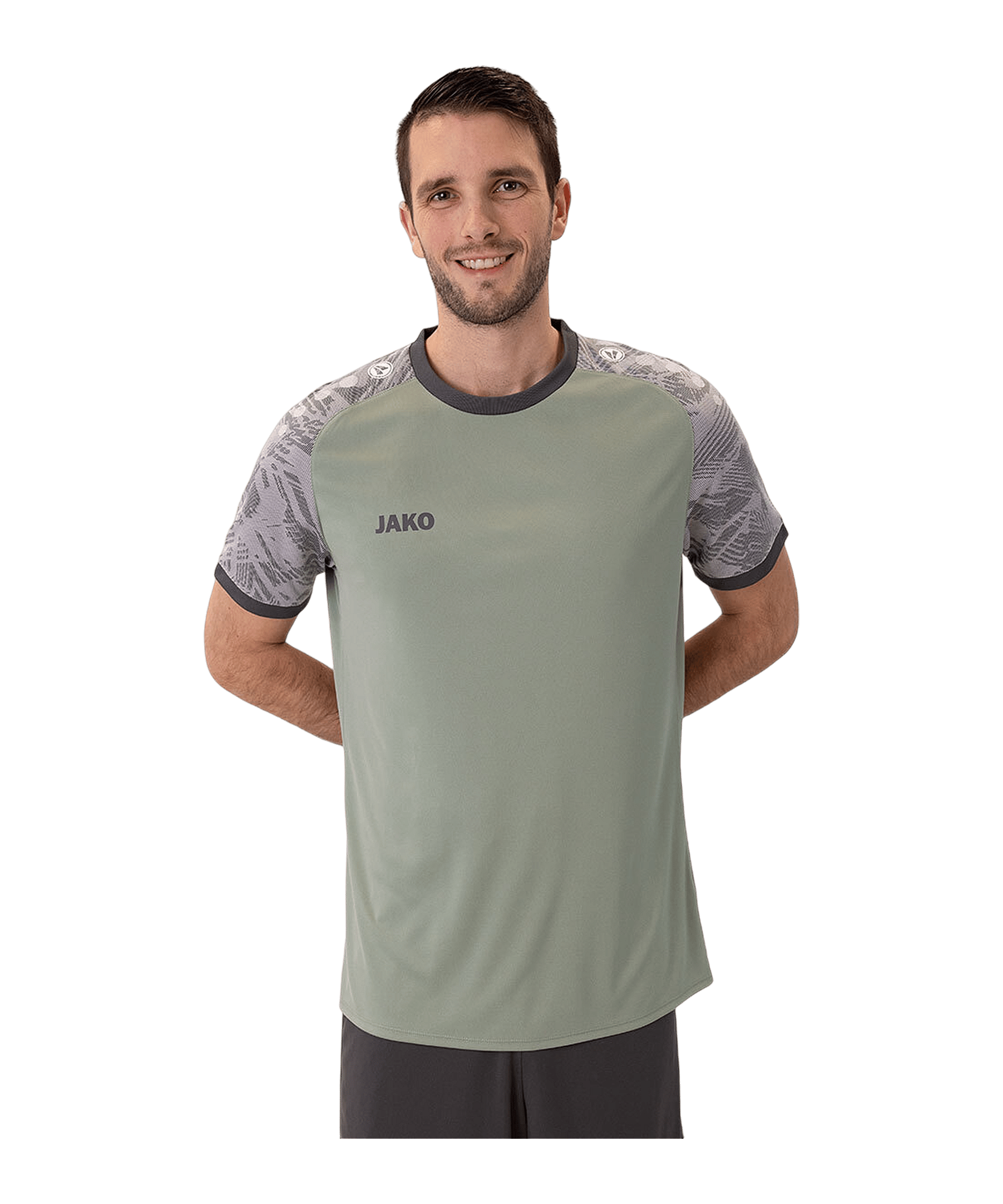 JAKO Iconic Trikot Grün F238 - gruen